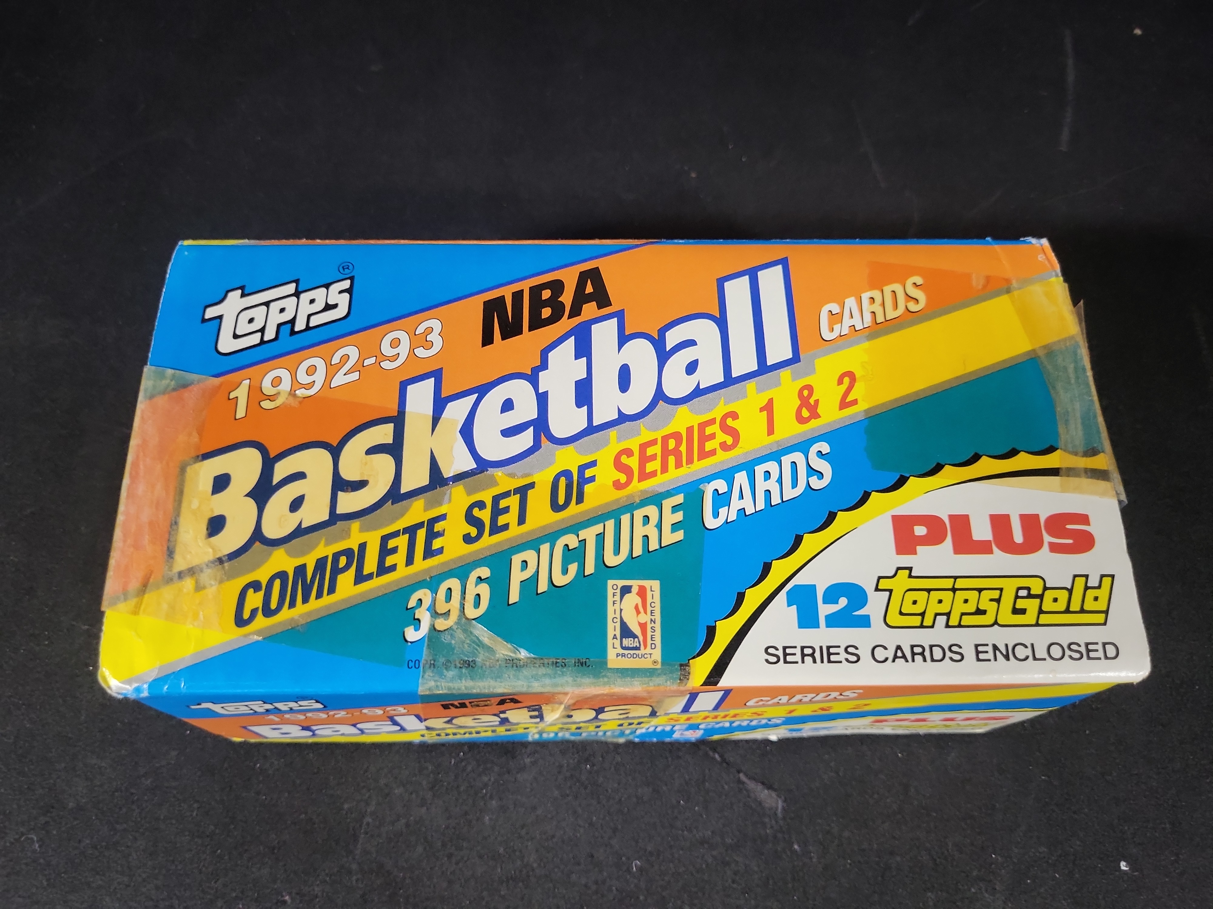 I03806 | 1992-93 Topps NBA Basketball Complete Factory Set Series 1 and 2