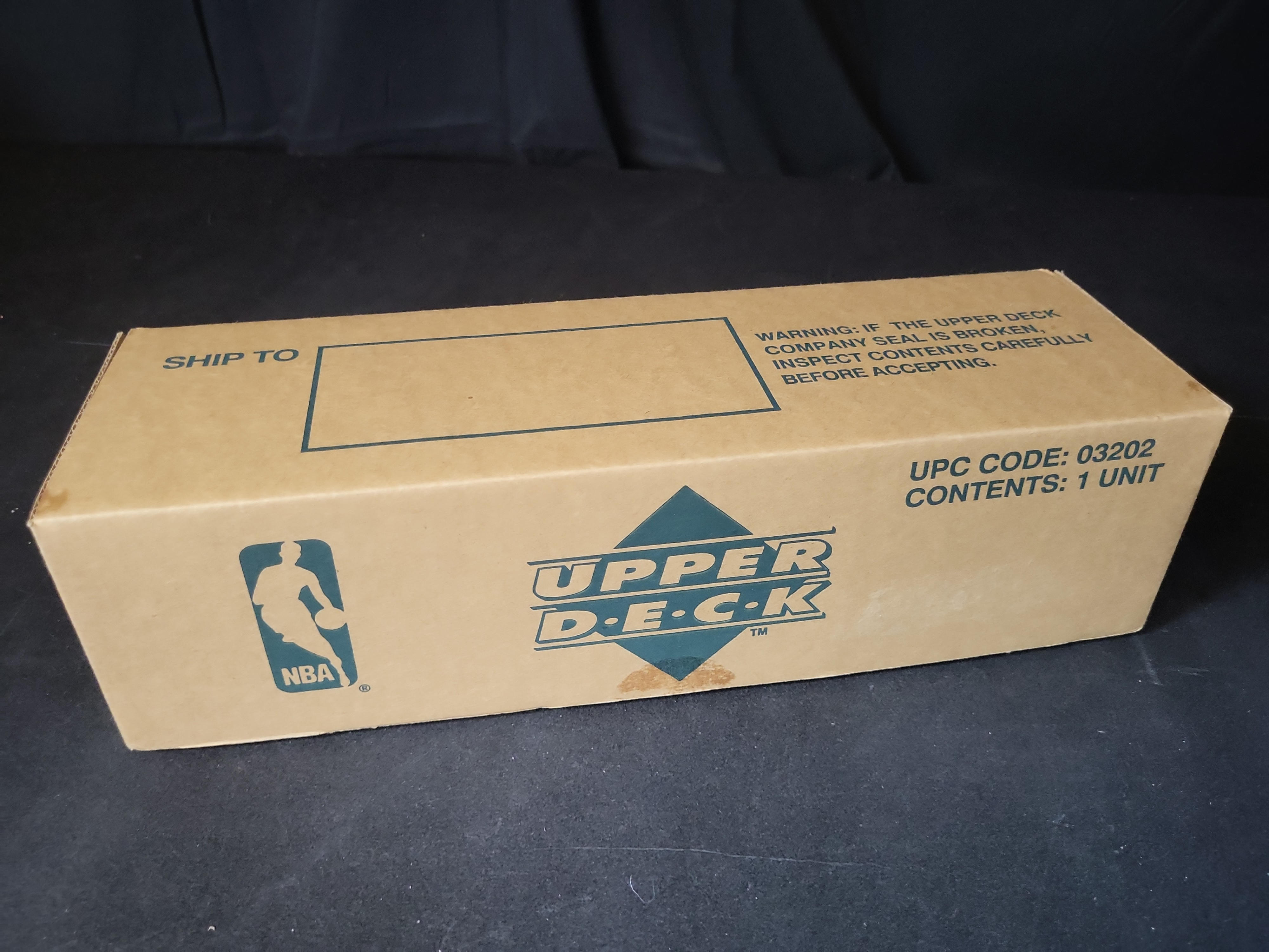 I03241 | 1991-92 Upper Deck Basketball Inaugural Edition Complete Factory Set in Limited Edition Wooden Commemorative Box