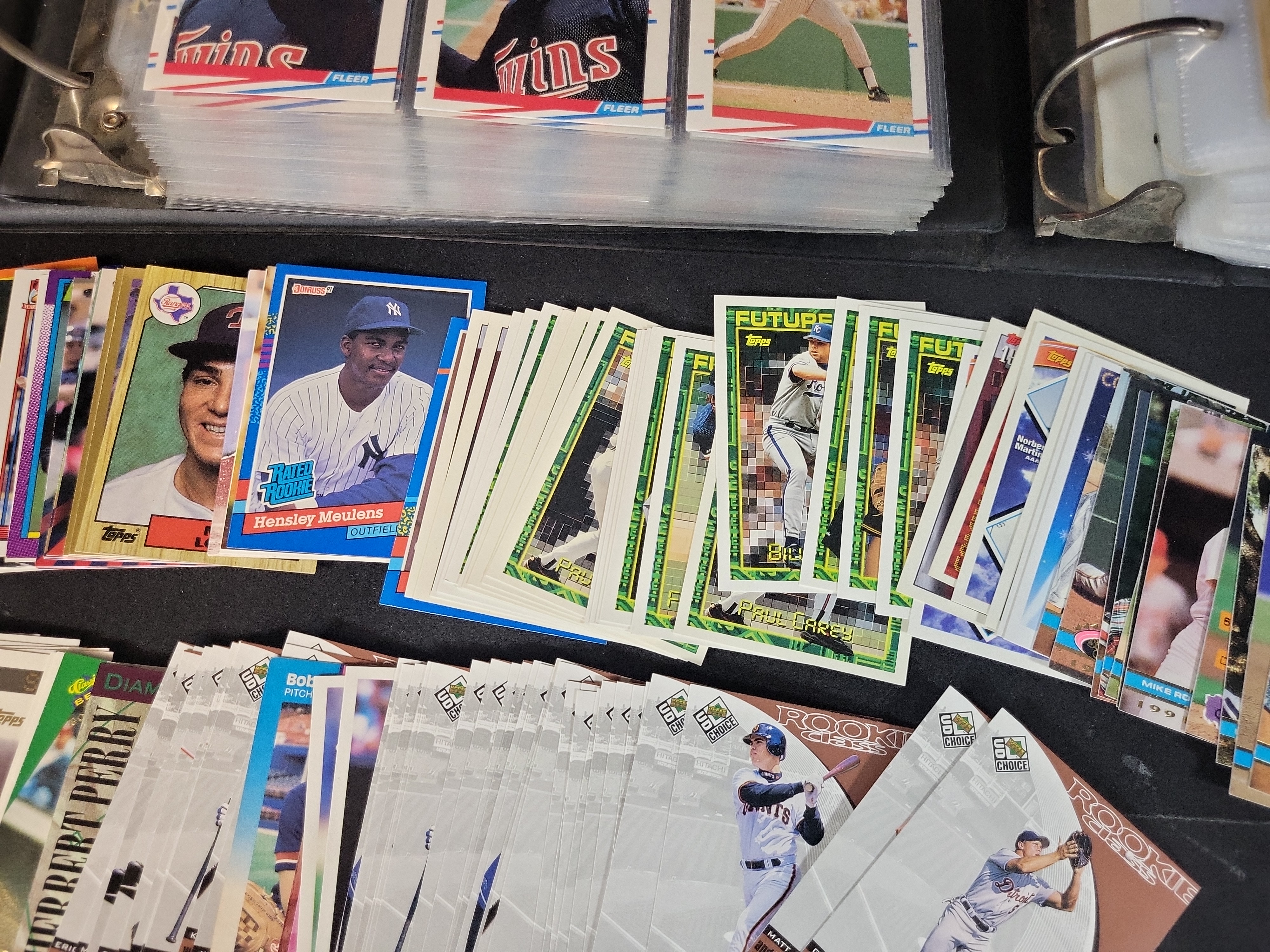 I03655 | A Collection of Baseball Trading Cards and Memorabilia Featuring 1988 Fleer and Philadelphia Phillies 2008 World Series Plaque