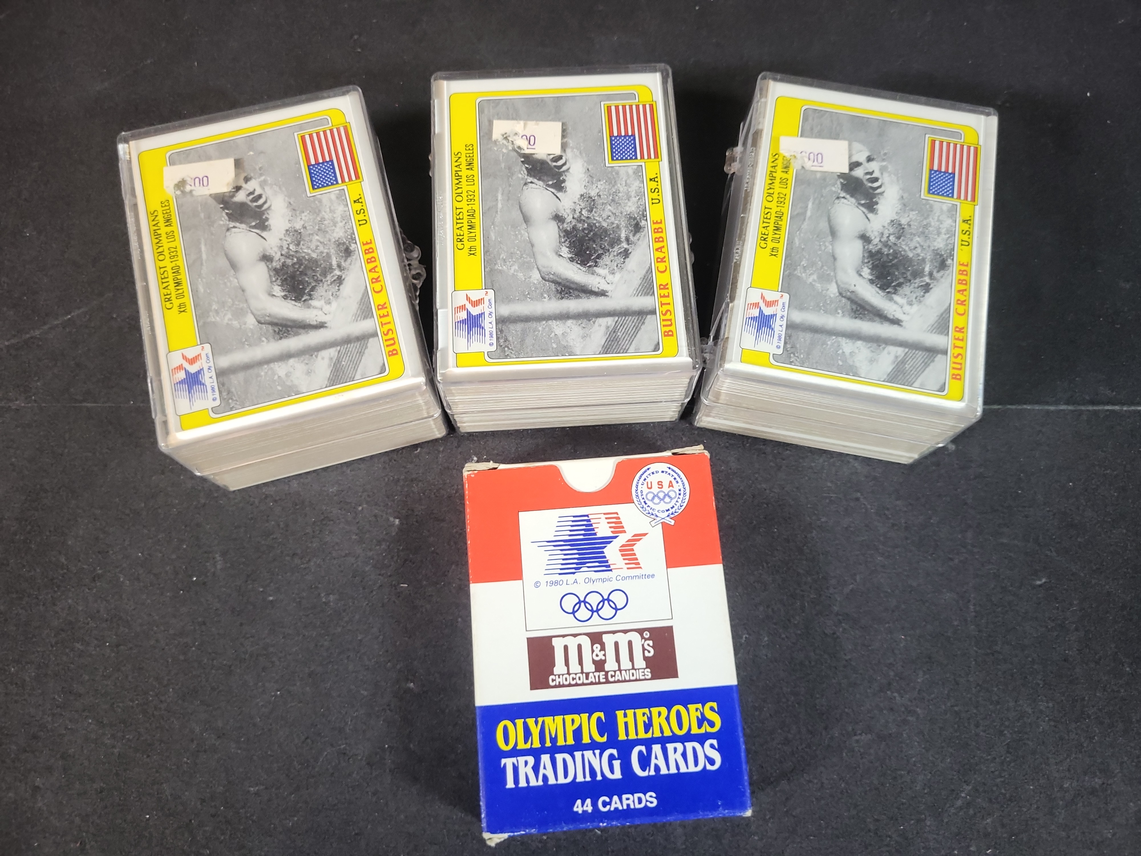 I03249 | A Group of 1983-1984 M&M's Olympic Trading Card Sets and Original Box Including Cassius Clay