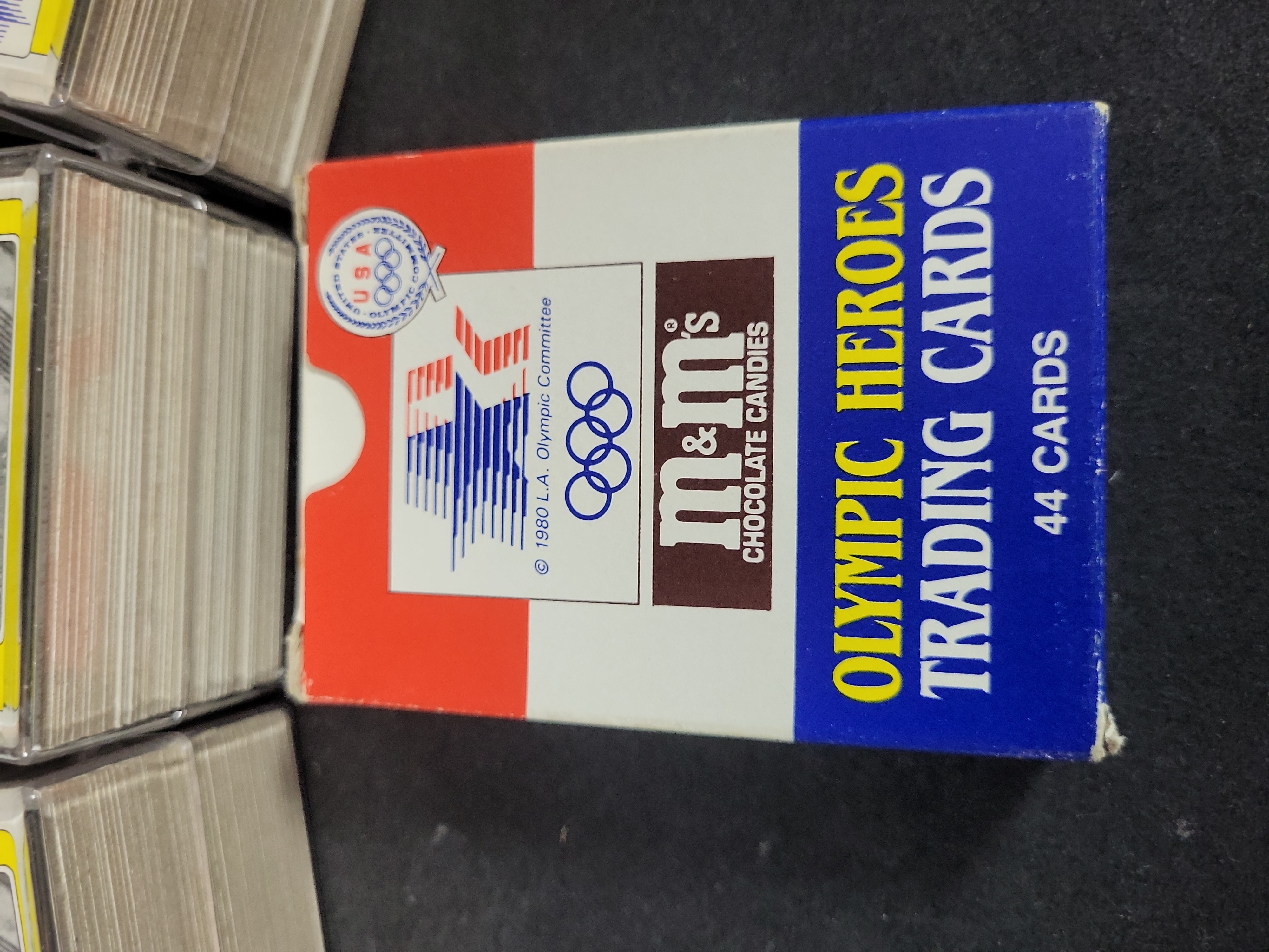 I03249 | A Group of 1983-1984 M&M's Olympic Trading Card Sets and Original Box Including Cassius Clay