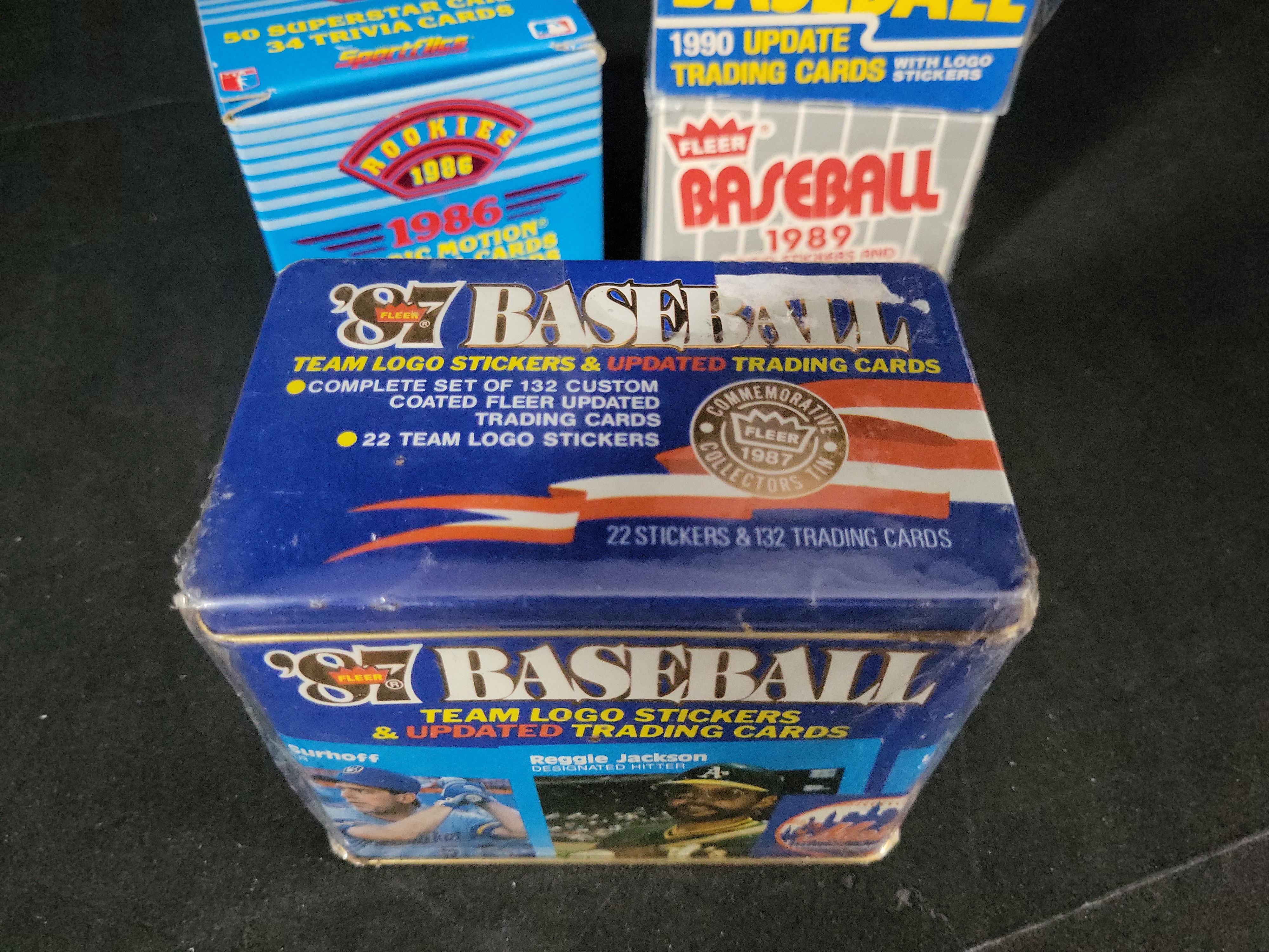I02039 | A Group of Vintage Fleer and Sportflics Baseball Card Update and Rookie Sets