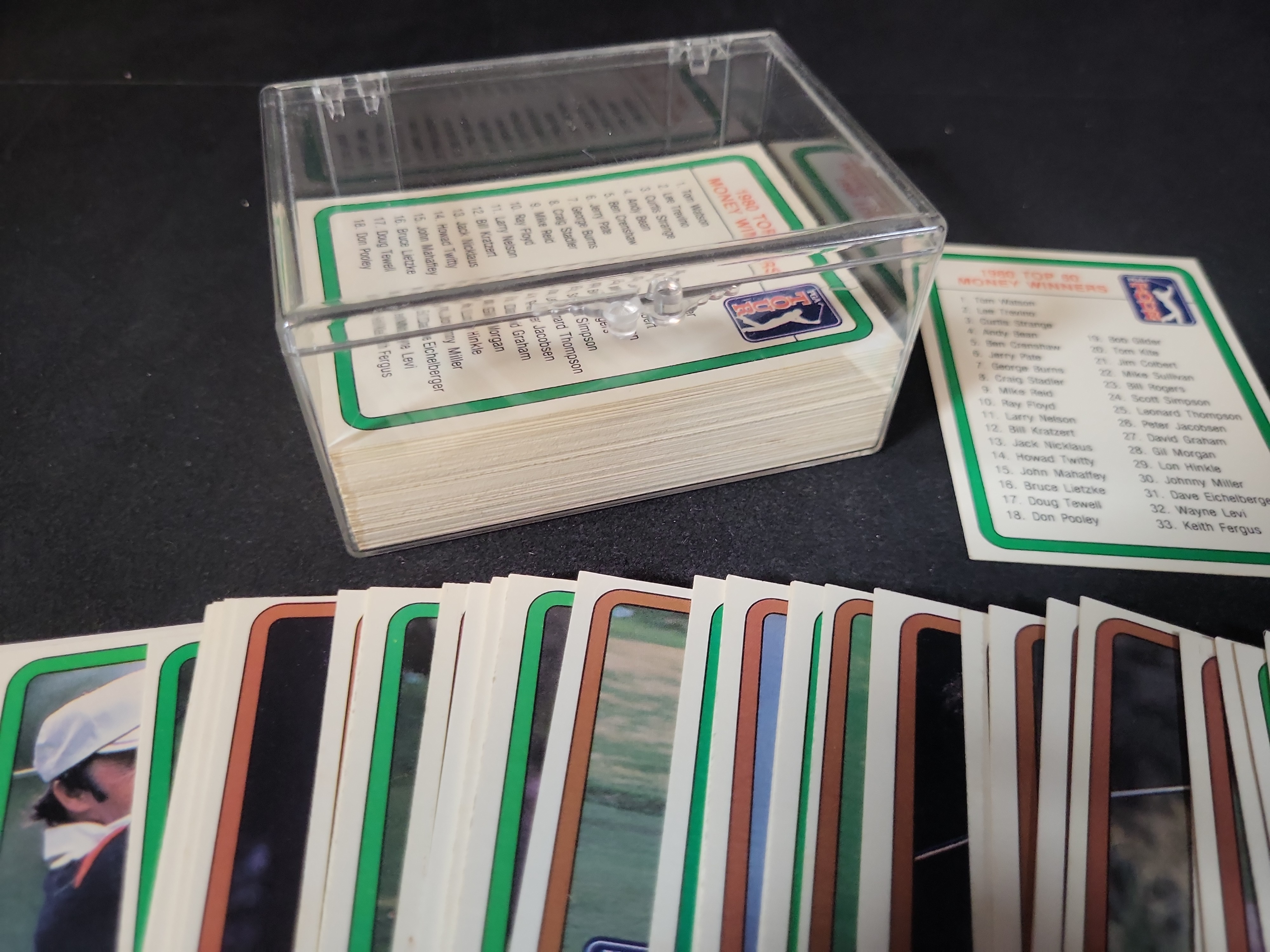 I03248 | 1981 Donruss PGA Tour Golf Card Collection and Unopened Packs