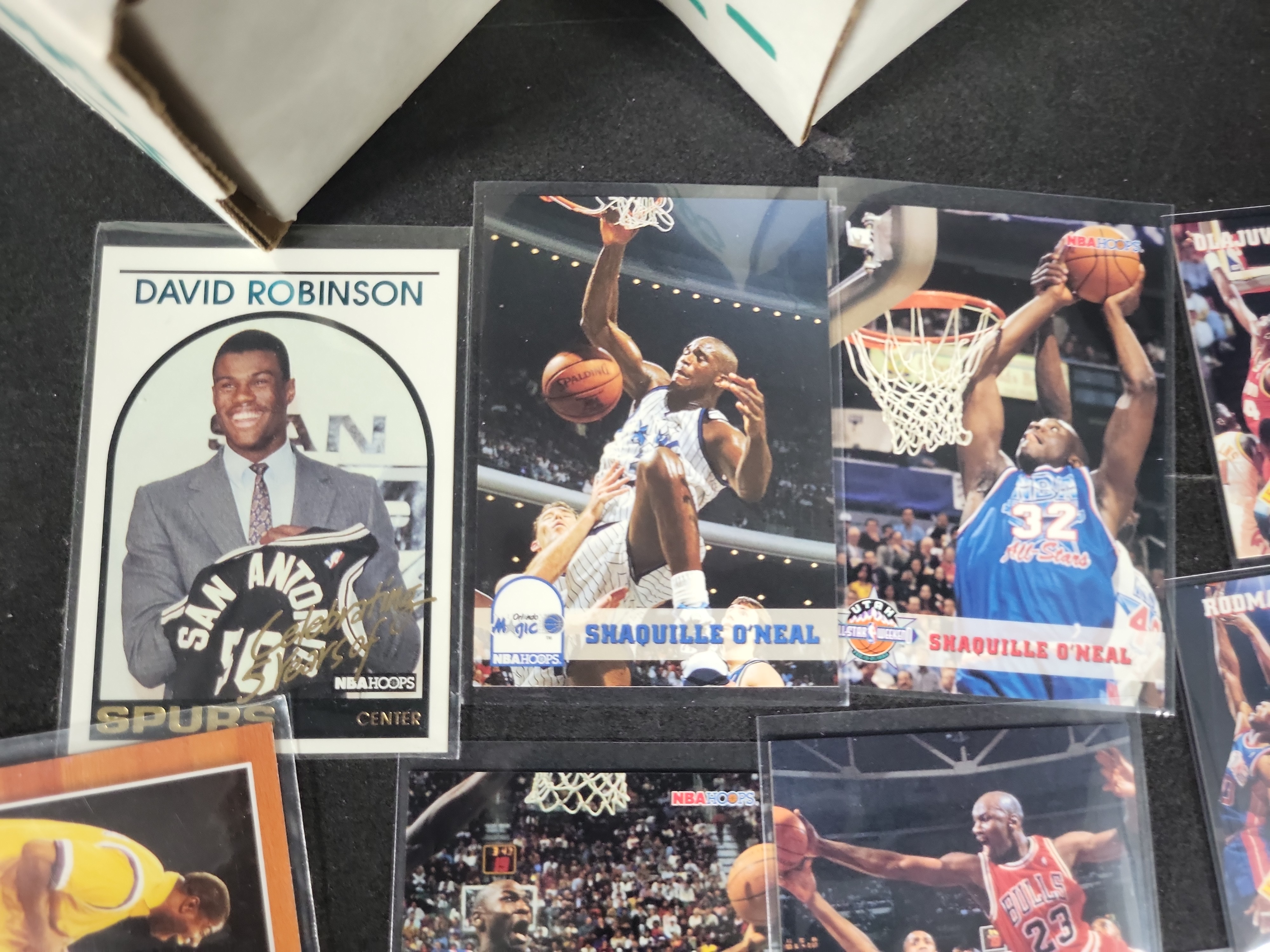I03809 | A Collection of 1993-94 NBA Hoops Series I and Series II Basketball Trading Cards