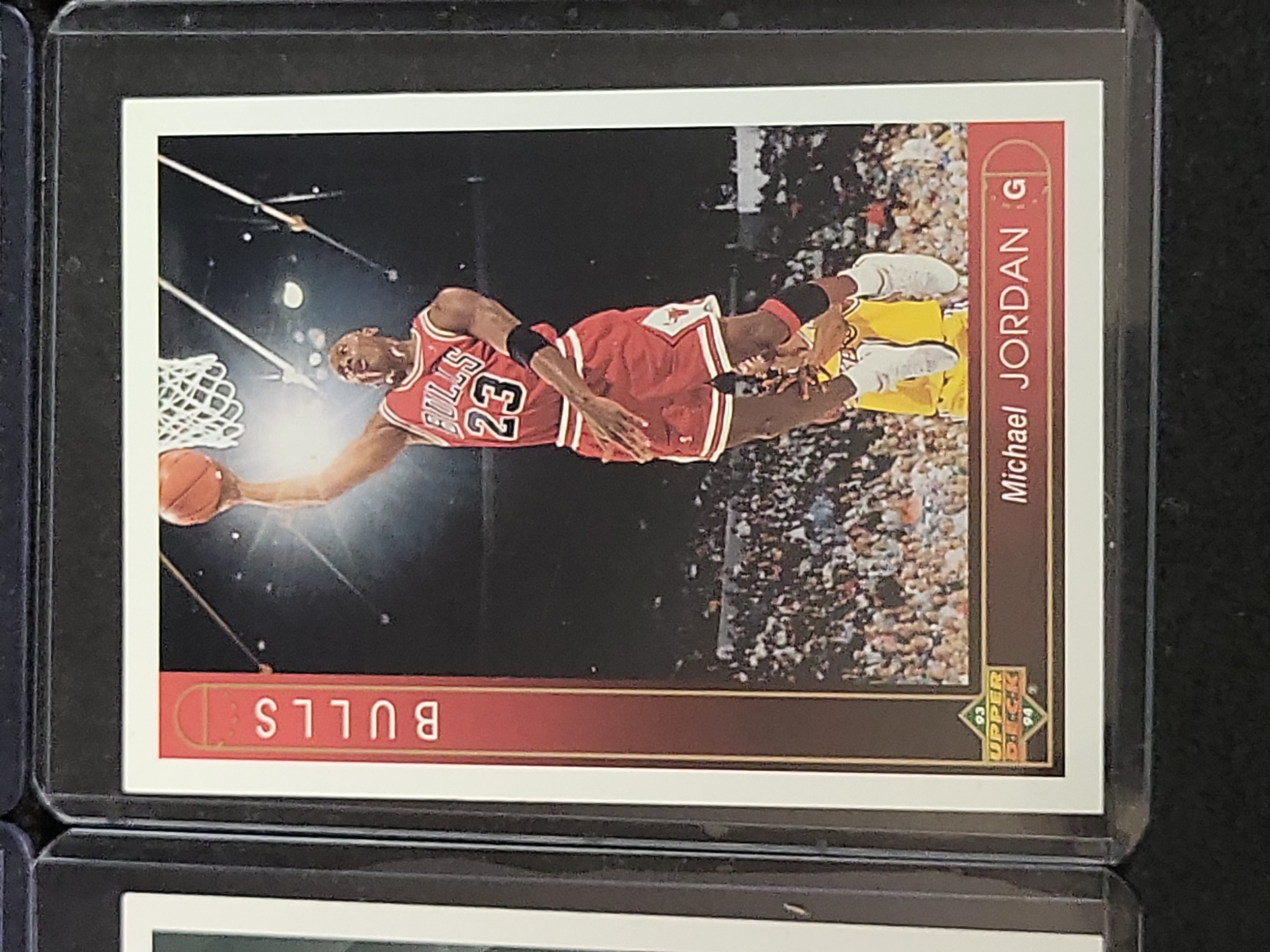 I03643 | A Collection of Six Michael Jordan Basketball Trading Cards, 1992-1994