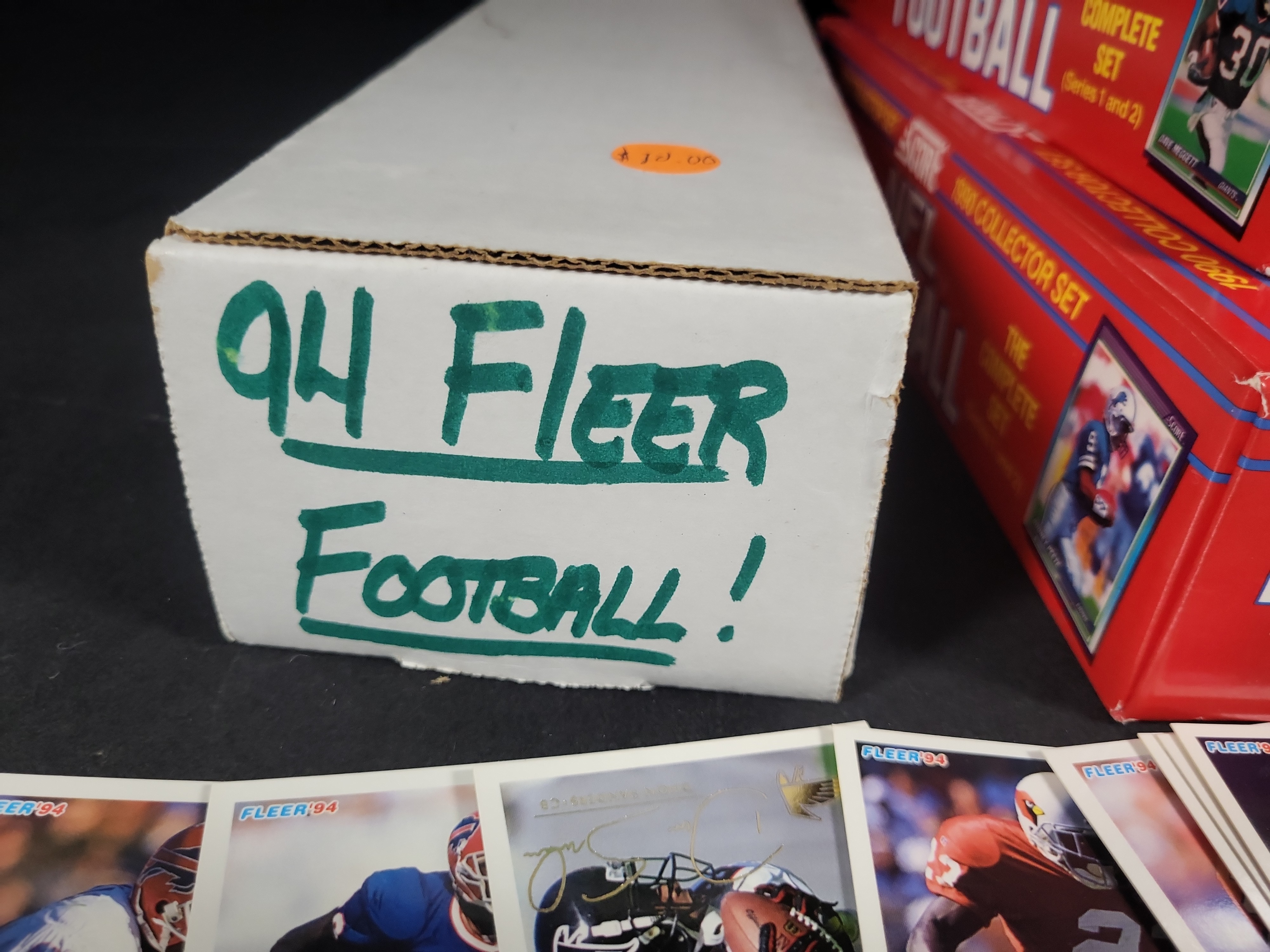 I03830 | A Collection of 1990 Score NFL Football Complete Sets and 1994 Fleer Football Trading Cards