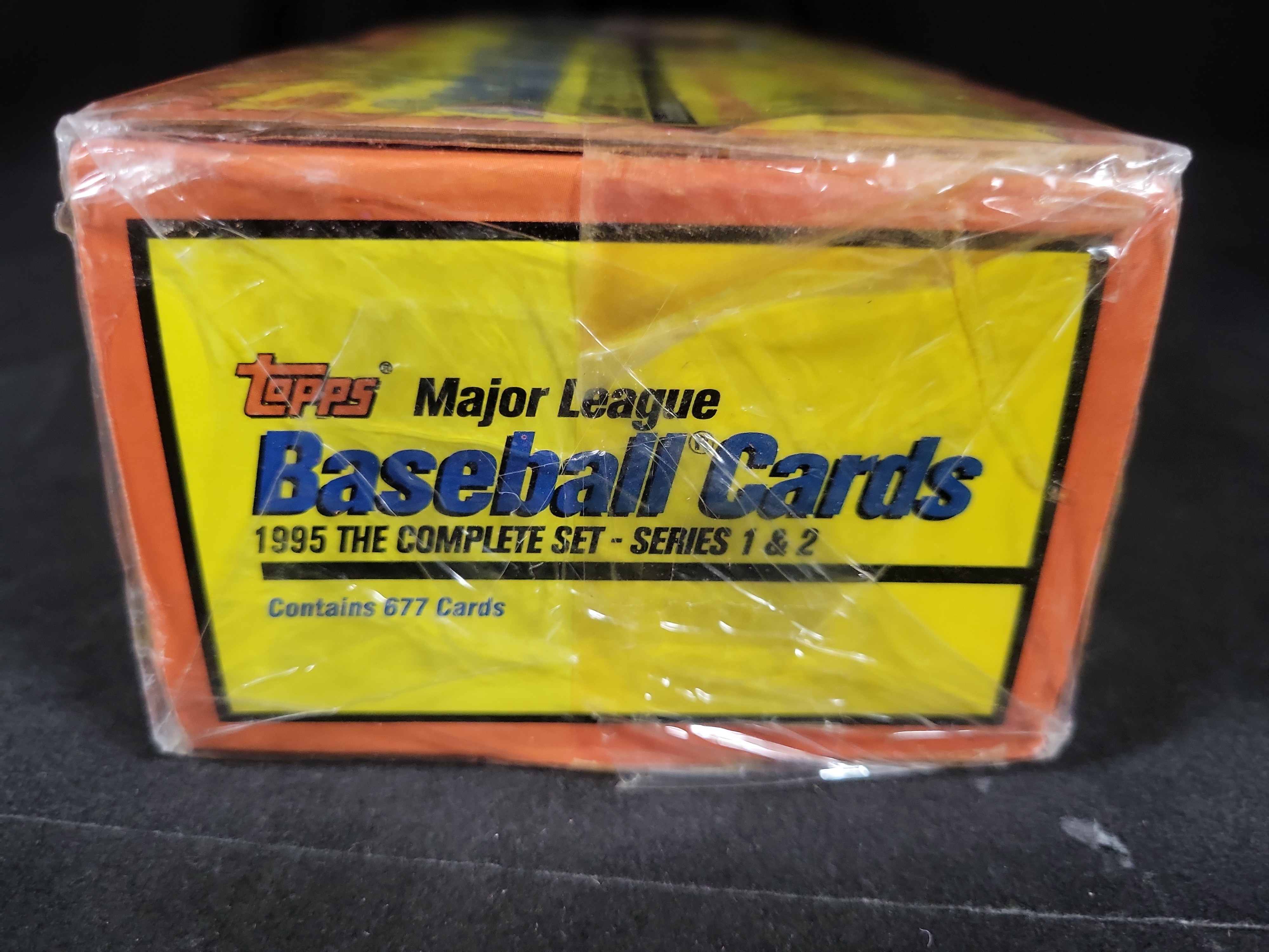 I03823 | 1995 Topps Major League Baseball Complete Set Series 1 and 2 Factory Sealed Box