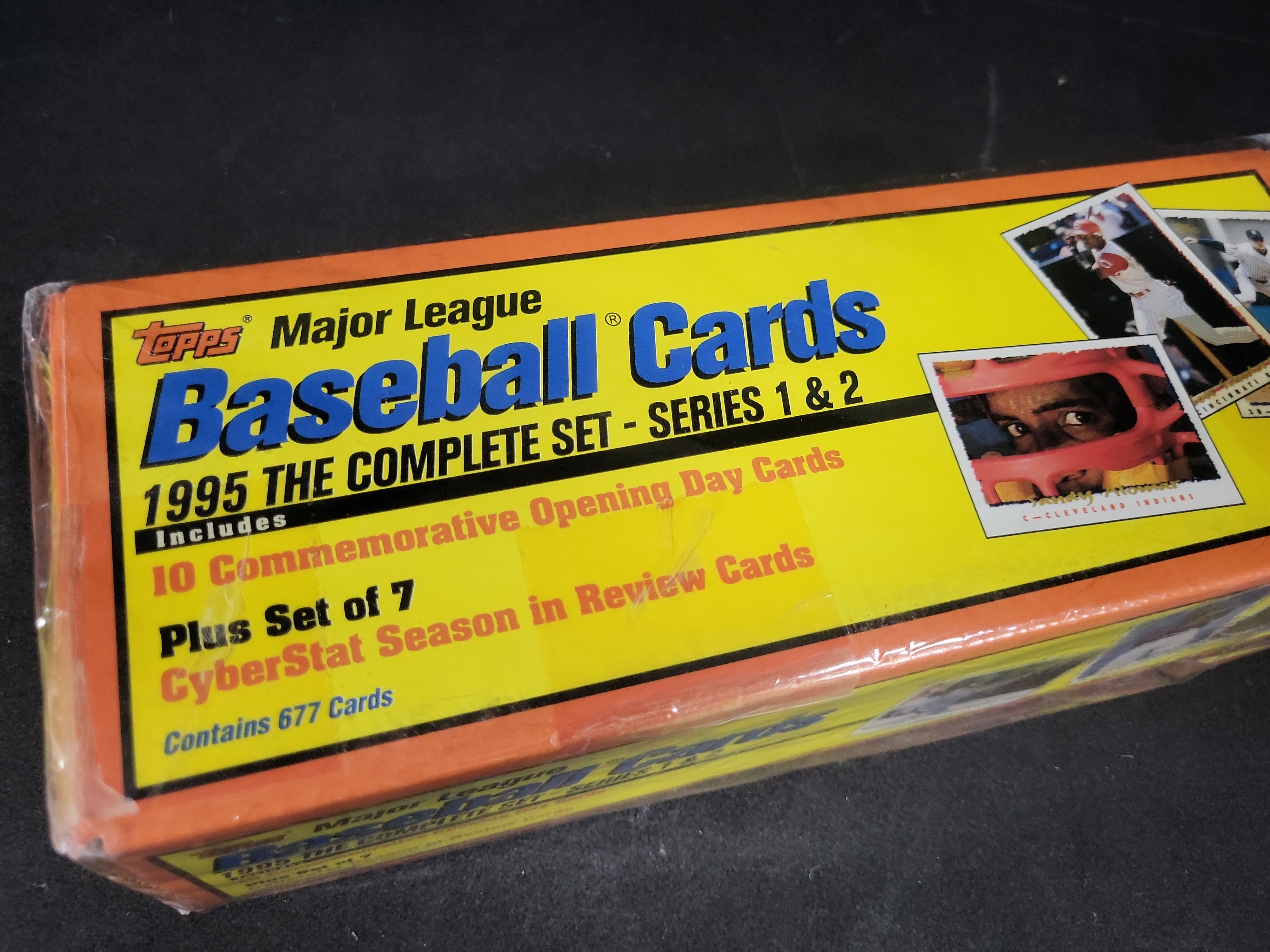 I03823 | 1995 Topps Major League Baseball Complete Set Series 1 and 2 Factory Sealed Box