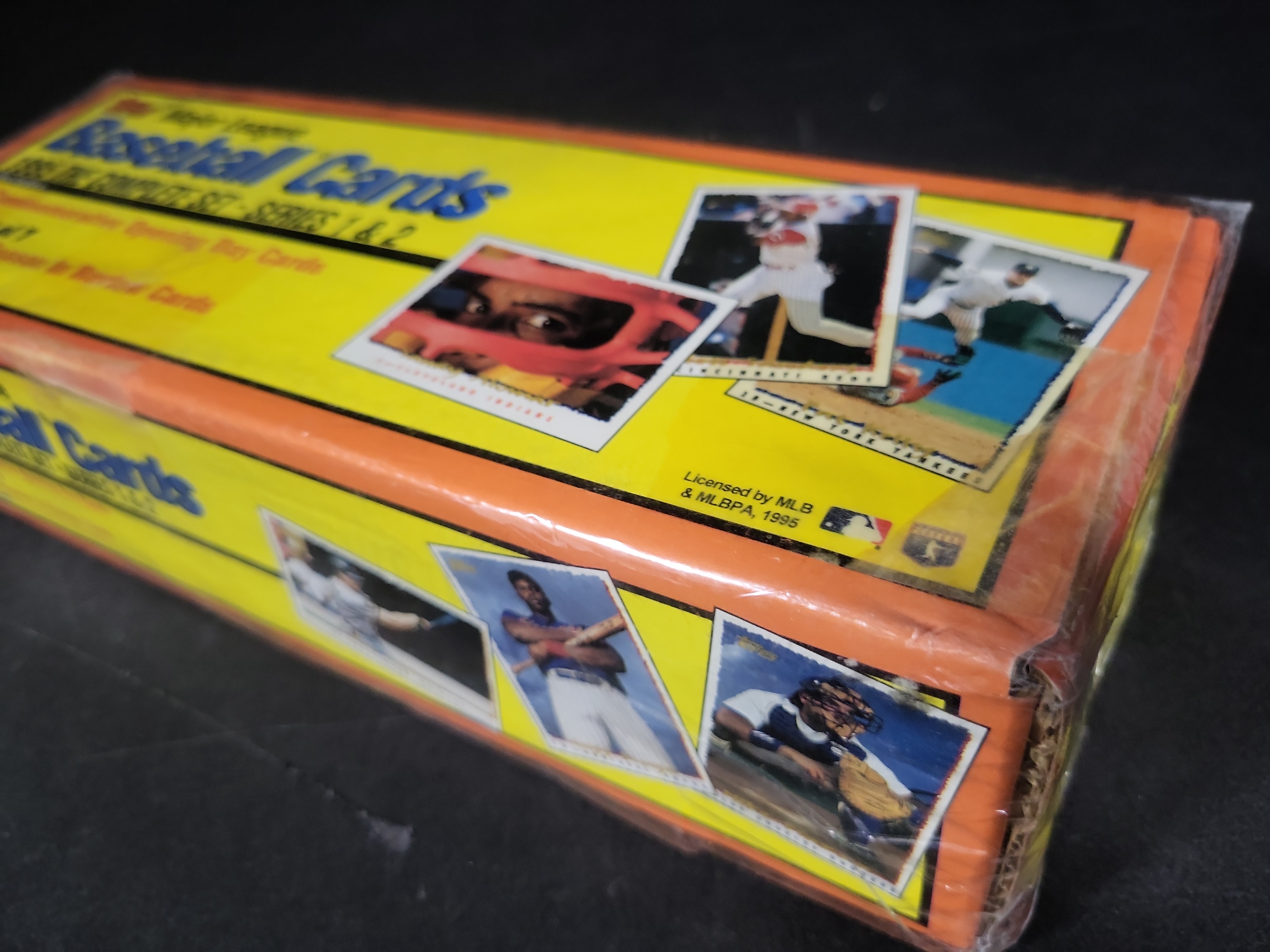 I03823 | 1995 Topps Major League Baseball Complete Set Series 1 and 2 Factory Sealed Box