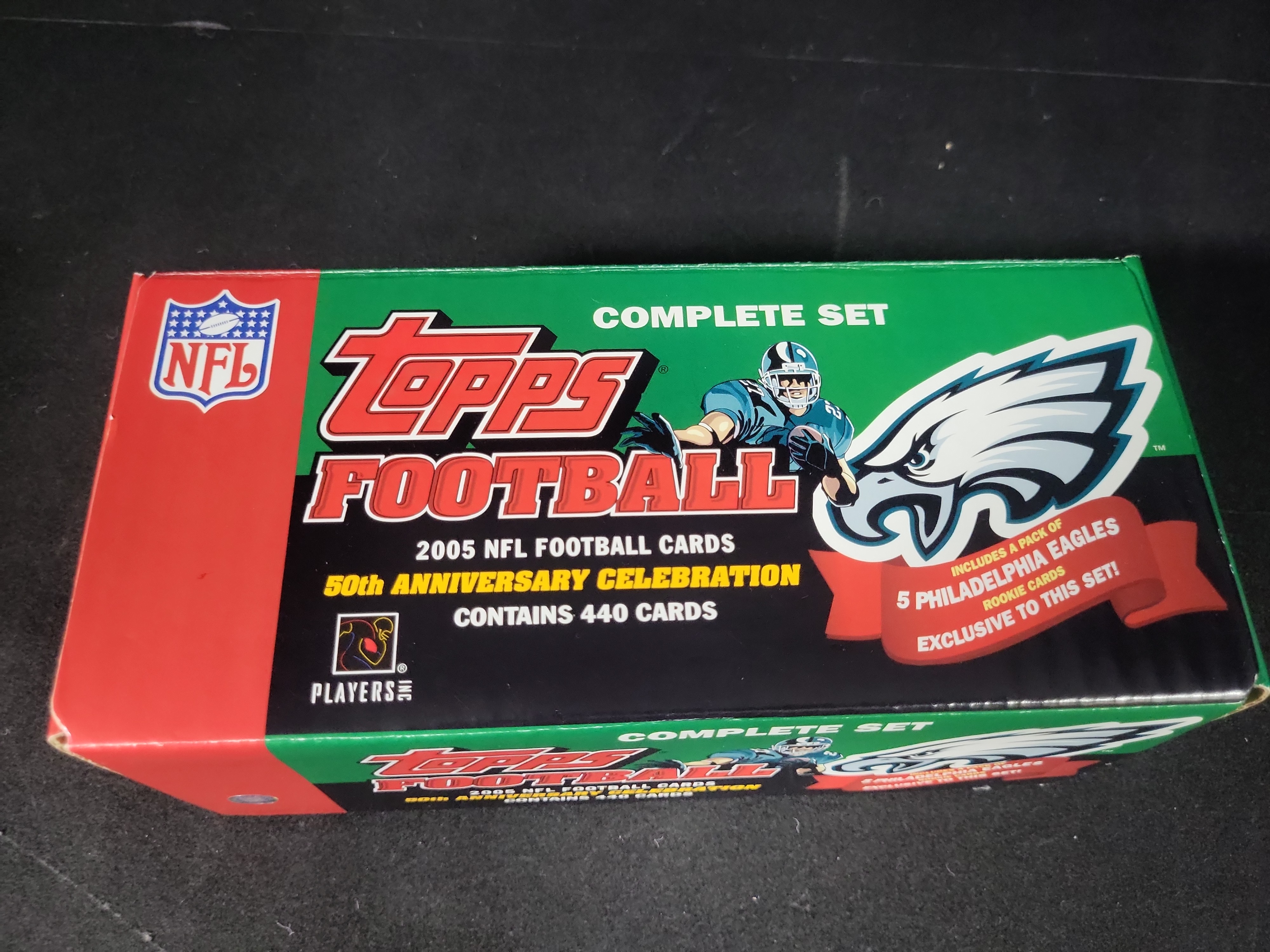 I03827 | 2005 Topps Football Complete Factory Set Philadelphia Eagles Edition
