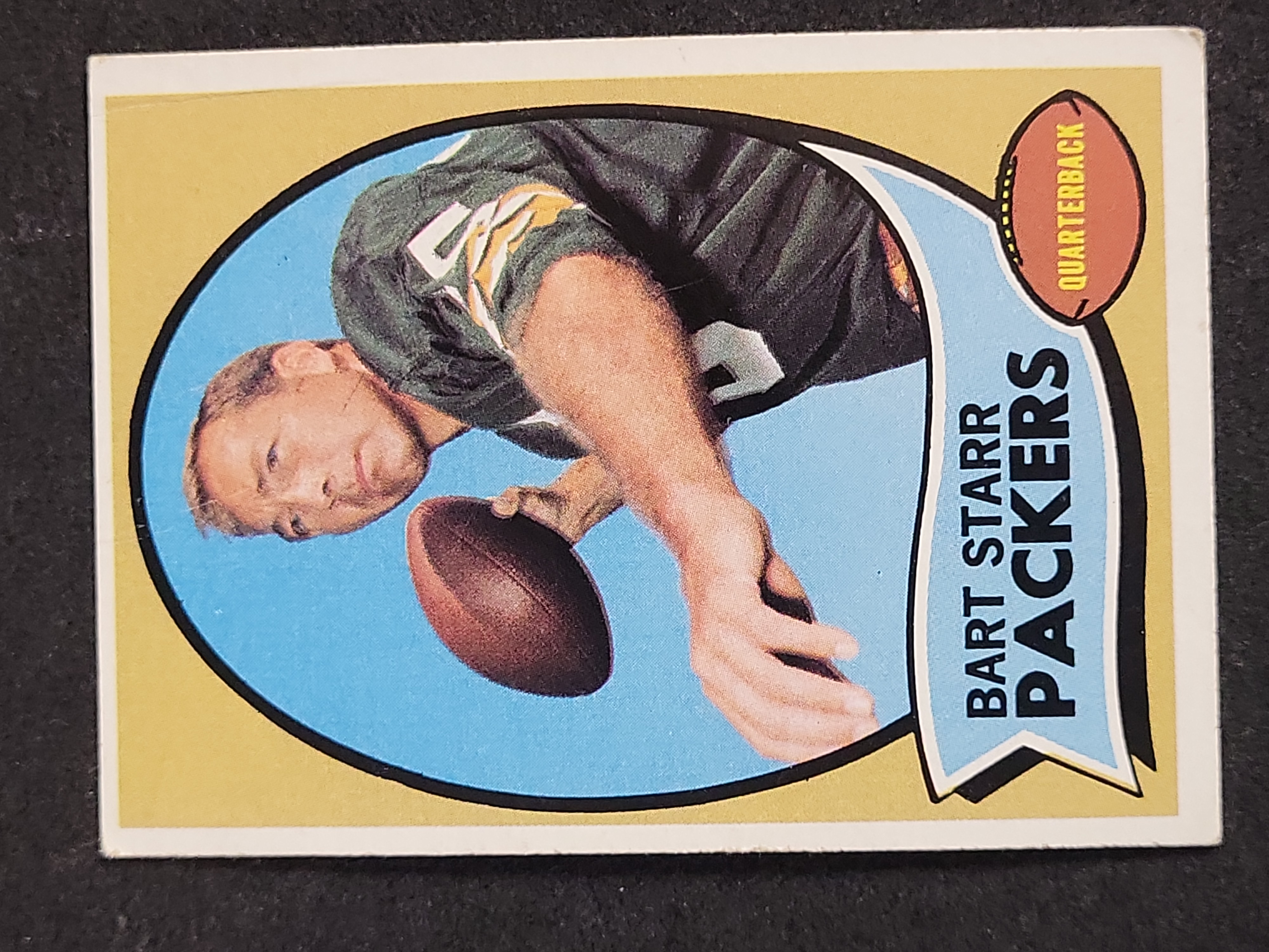 I03879 | 1970 Topps Football Bart Starr #30 Green Bay Packers