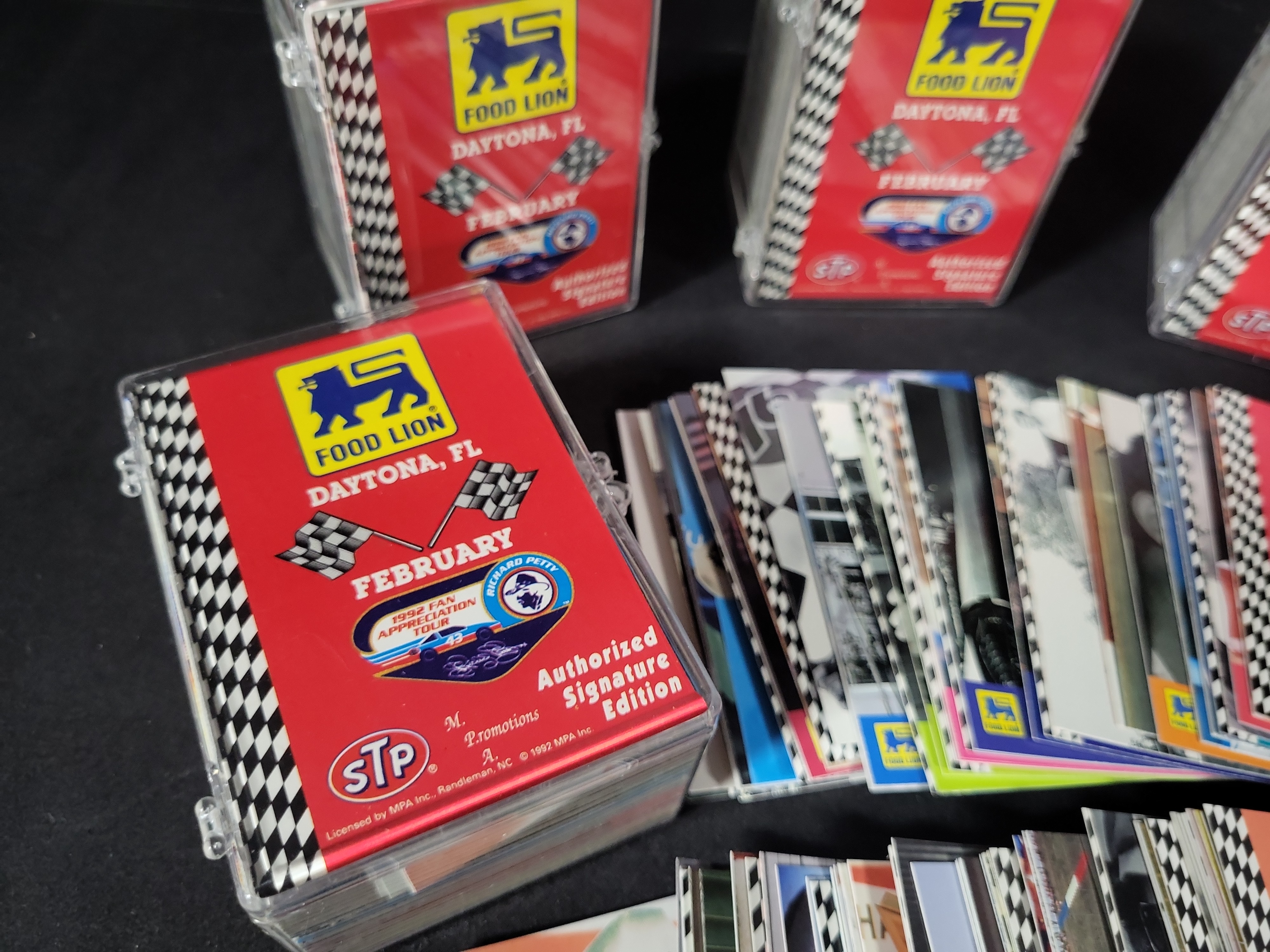 I03219 | A Collection of 1992 Food Lion and STP Richard Petty Fan Appreciation Tour Trading Cards