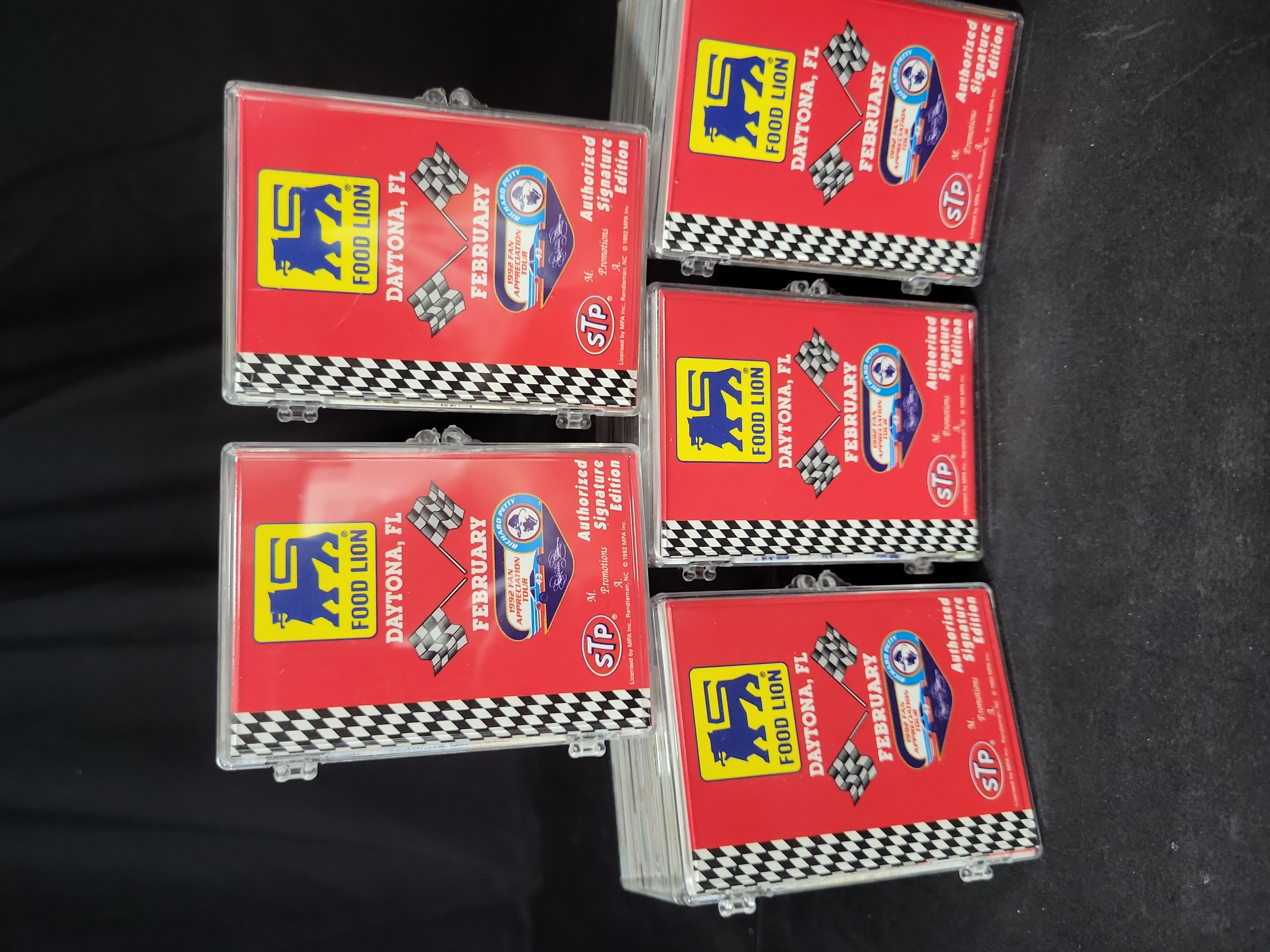 I03219 | A Collection of 1992 Food Lion and STP Richard Petty Fan Appreciation Tour Trading Cards