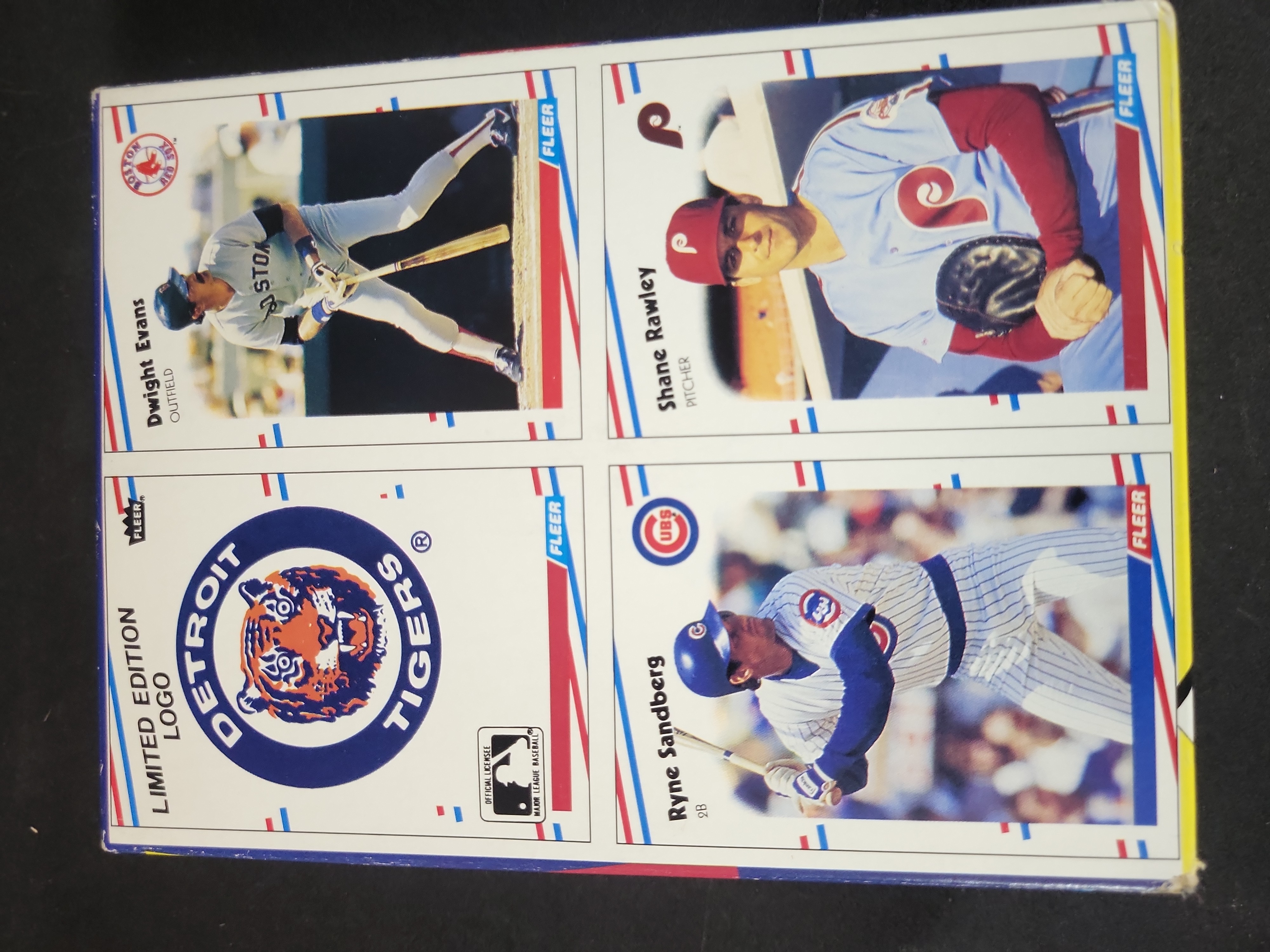 I03244 | A Collection of 1988 Fleer Baseball Unopened Wax Packs in Display Box