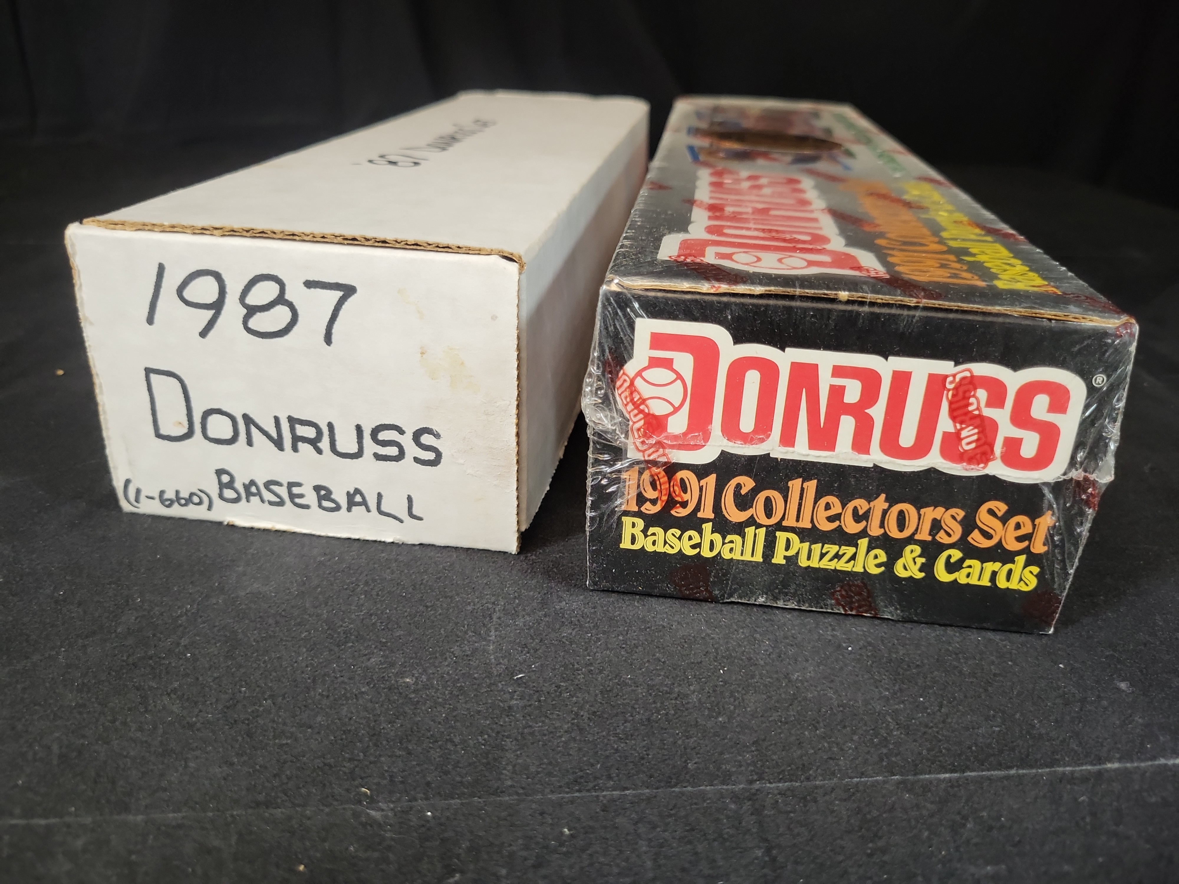 I03242 | Two Donruss Baseball Card Complete Sets, 1987 and 1991