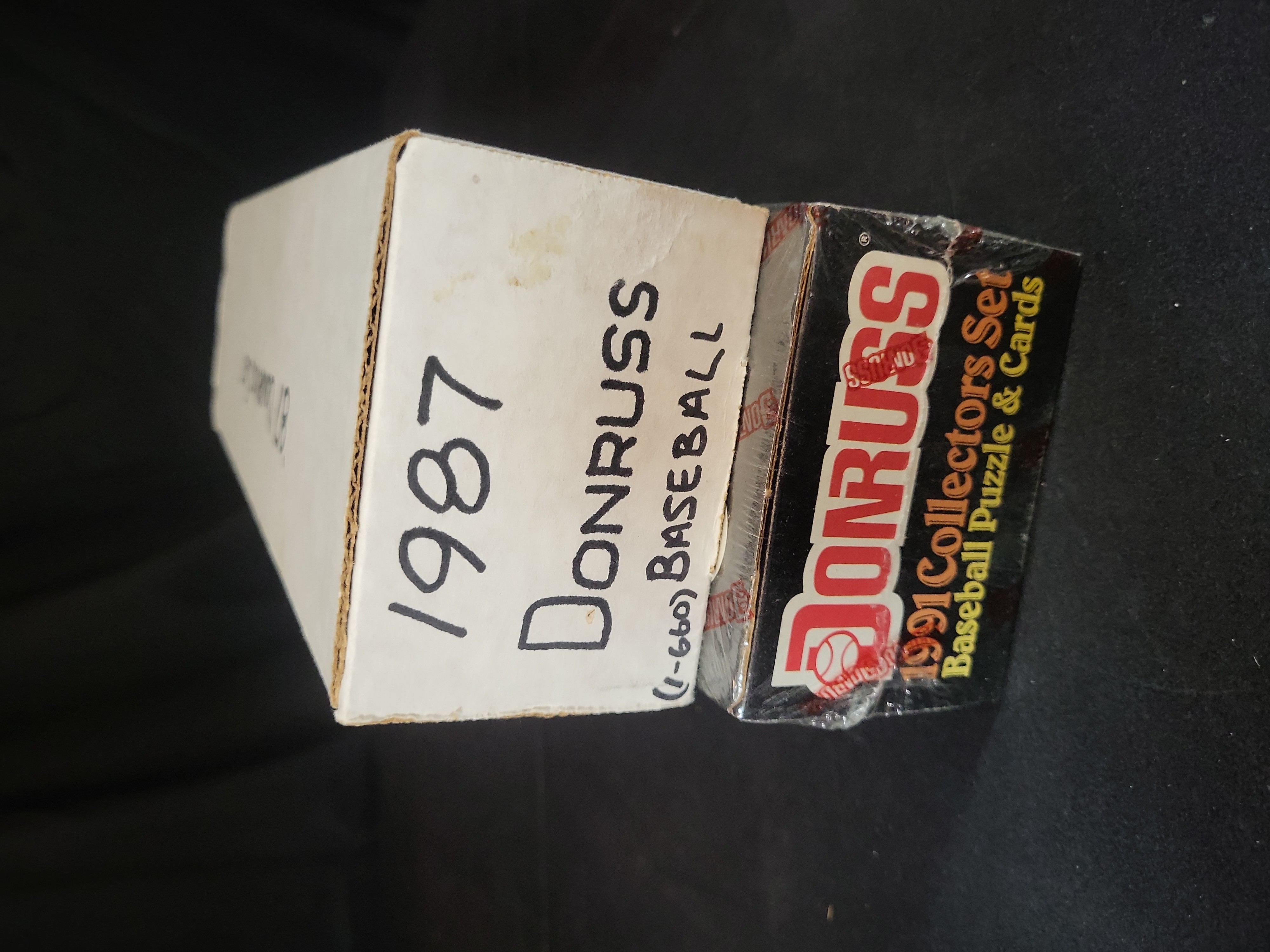 I03242 | Two Donruss Baseball Card Complete Sets, 1987 and 1991