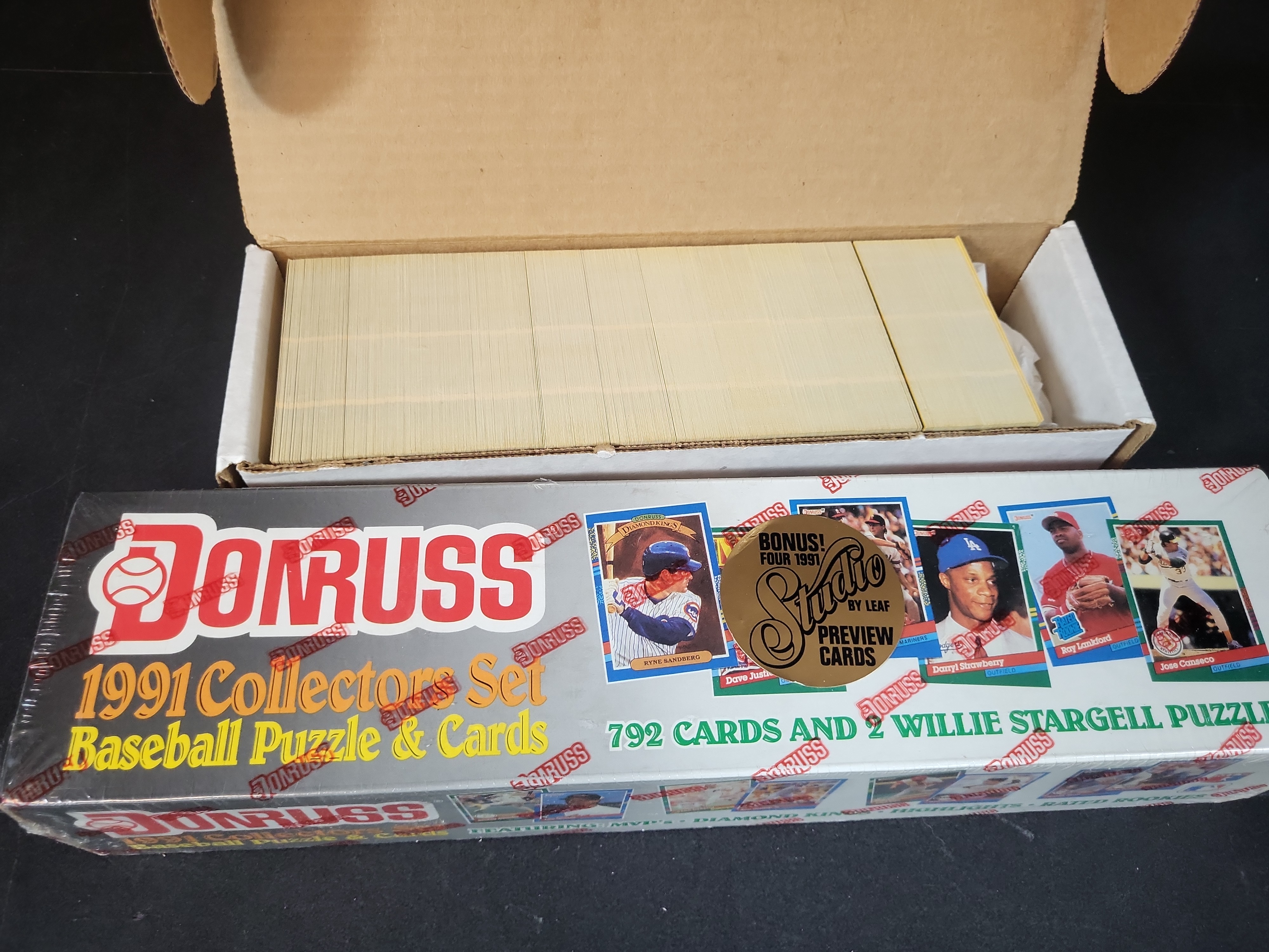 I03242 | Two Donruss Baseball Card Complete Sets, 1987 and 1991