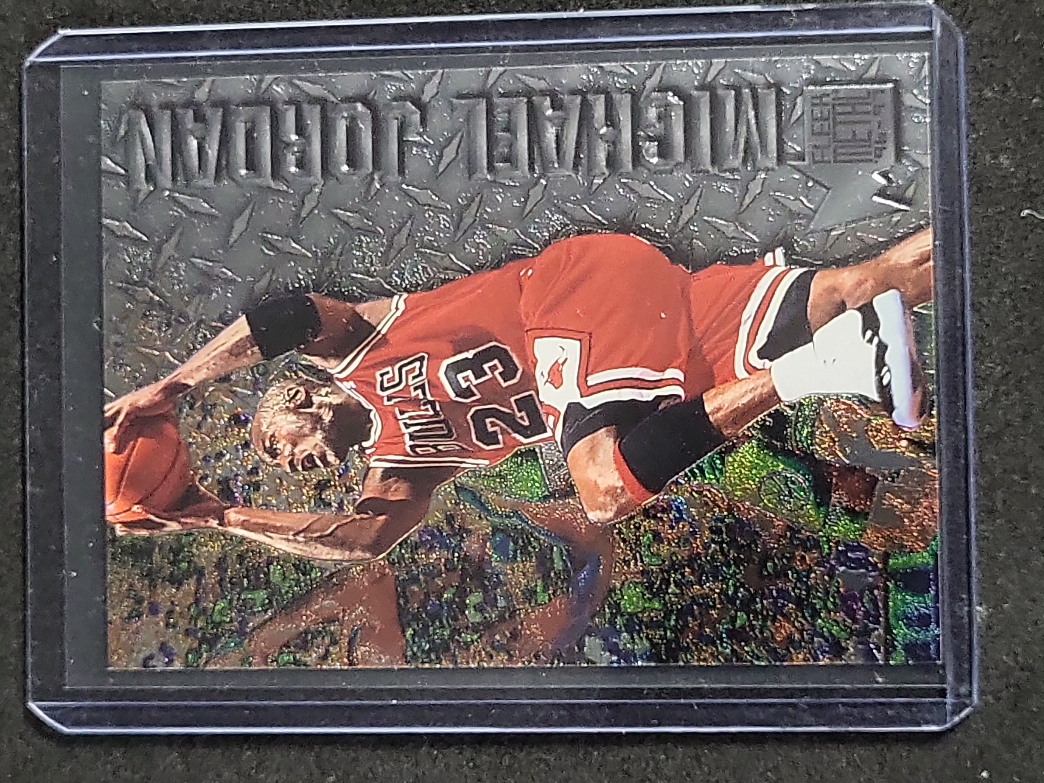 I03814 | 1996-97 Fleer Metal Michael Jordan #11 Chicago Bulls Basketball Trading Card