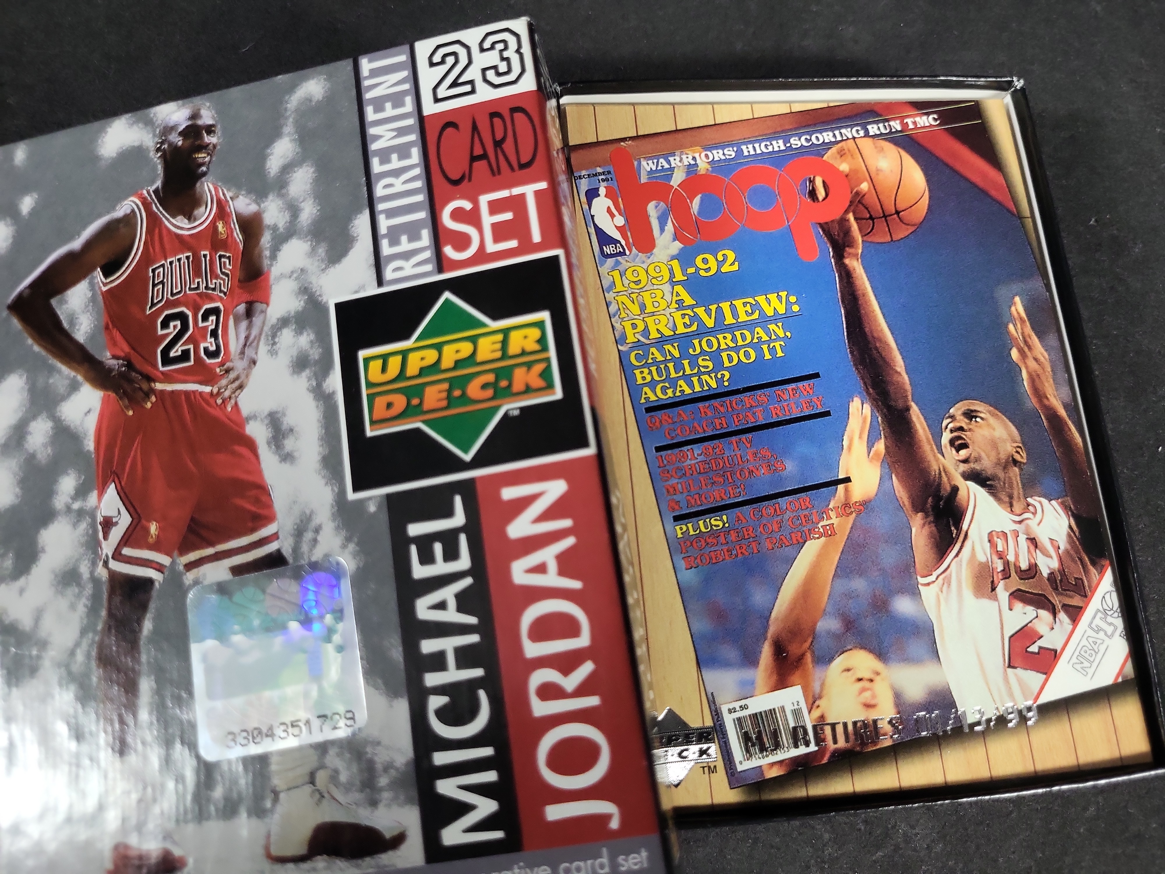 I03811 | 1999 Upper Deck Michael Jordan Retirement 23 Card Set