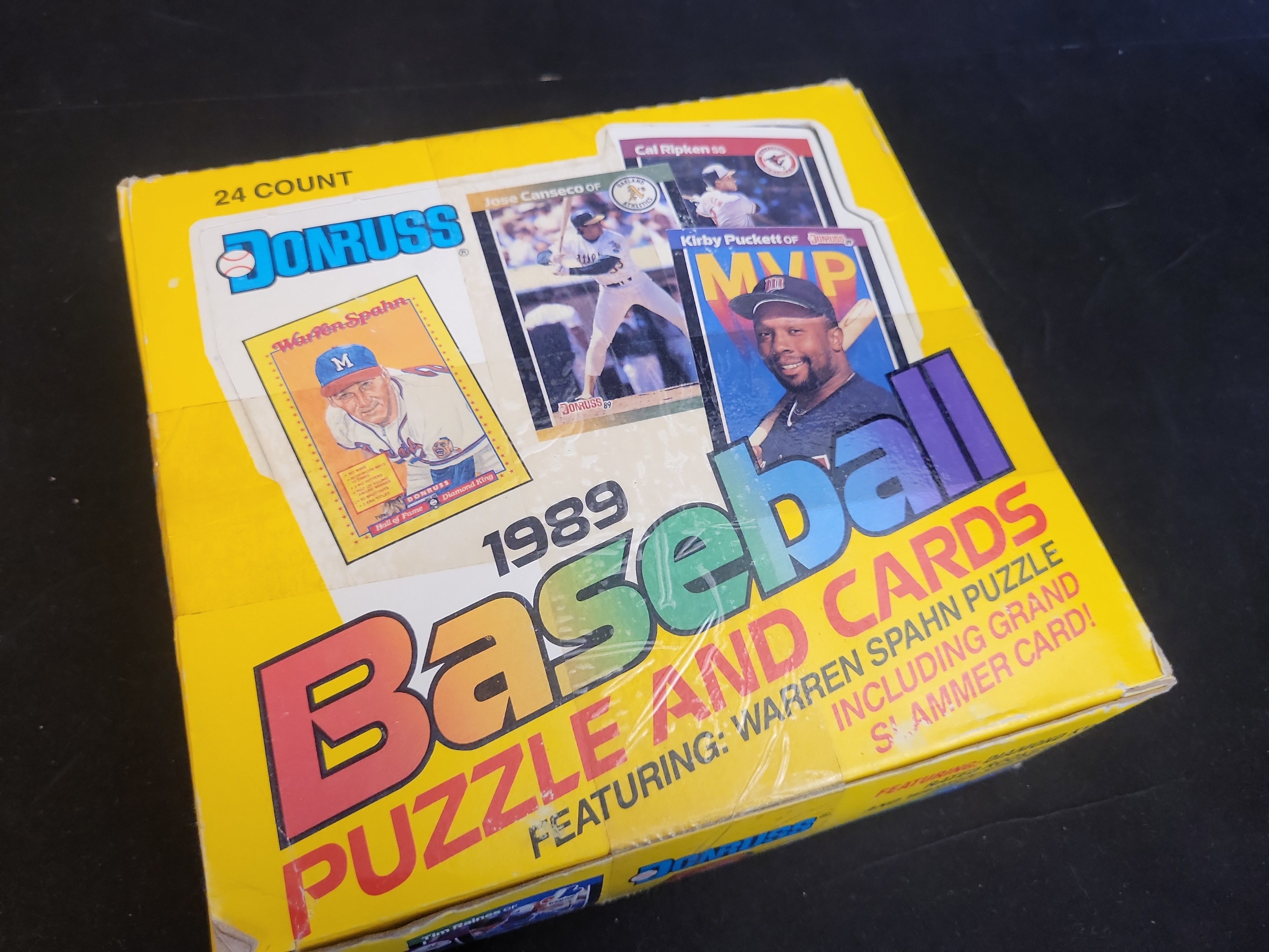 I01031 | 1989 Donruss Baseball Grand Slammer 24-Count Retail Box