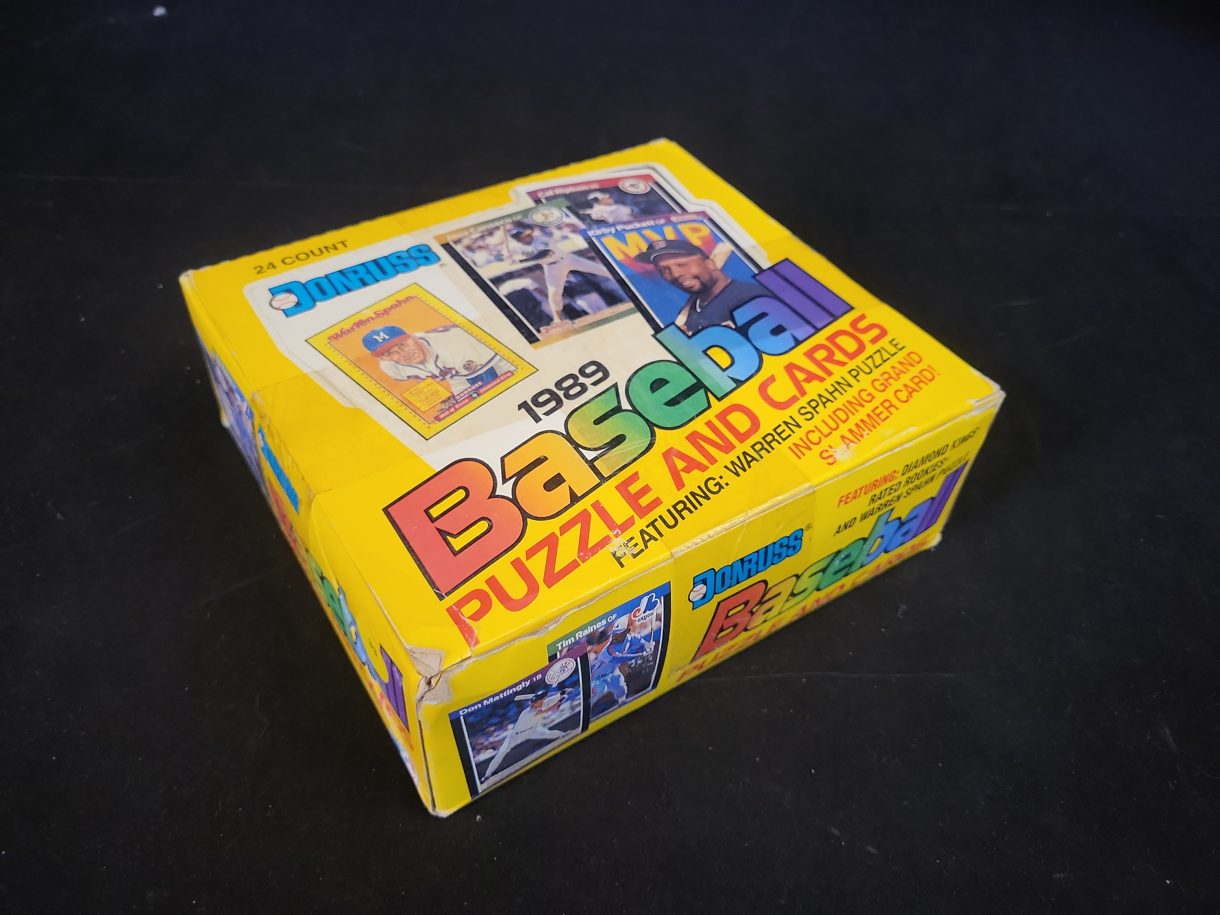 I01031 | 1989 Donruss Baseball Grand Slammer 24-Count Retail Box