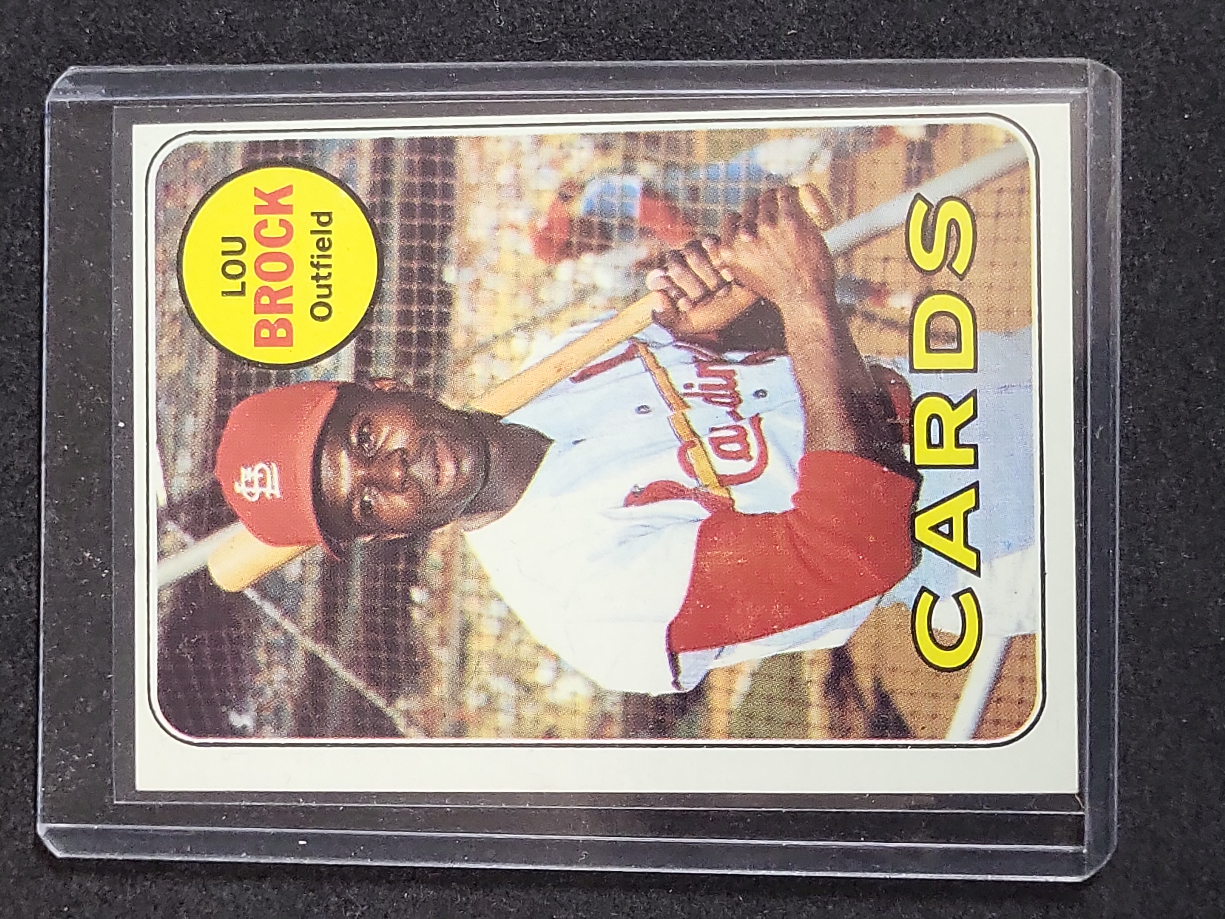 I03127 | 1969 Topps Lou Brock #85 Baseball Card St. Louis Cardinals