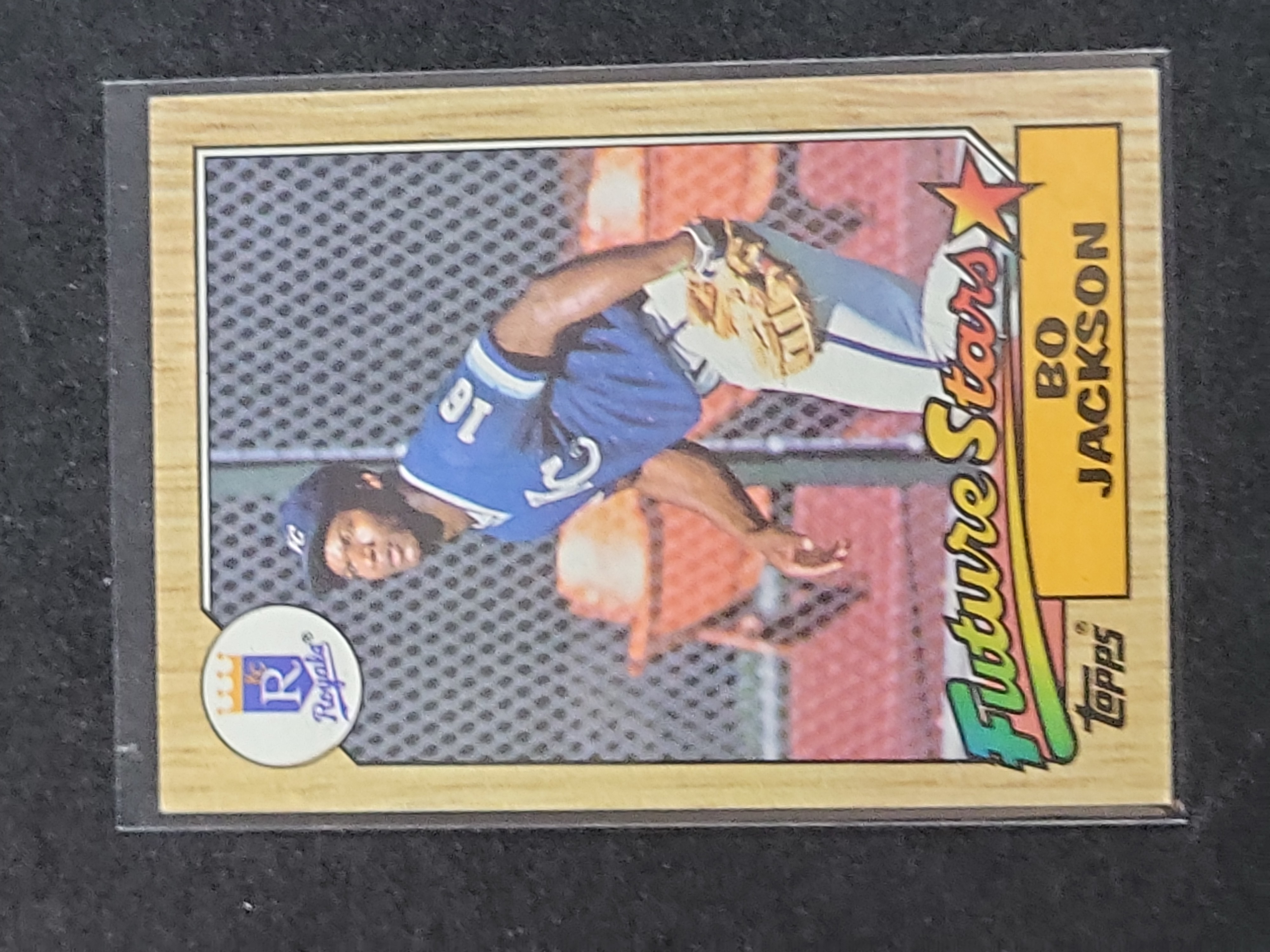 I03130 | 1987 Topps Bo Jackson Rookie Card Number 170 Future Stars
