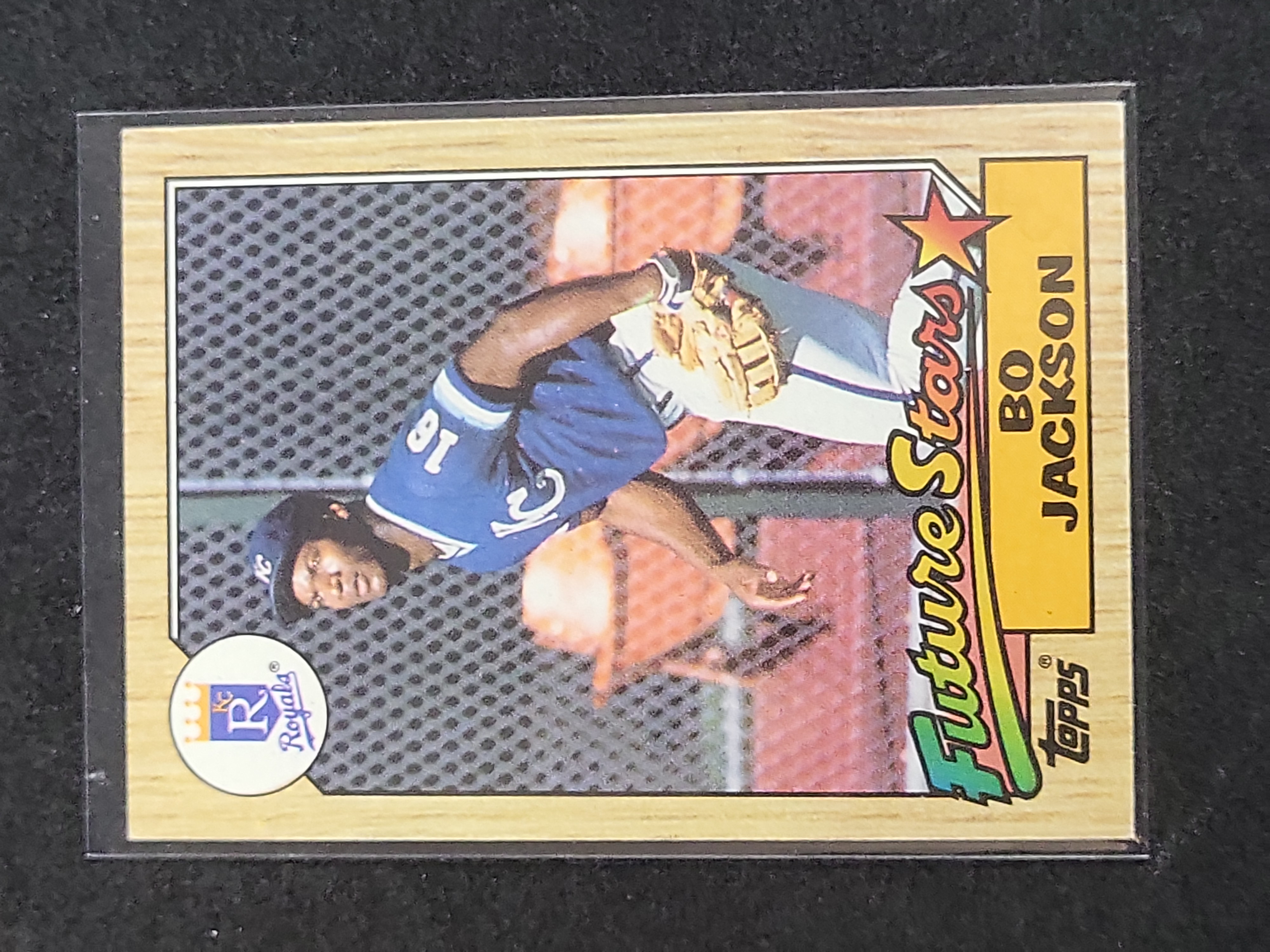 I03130 | 1987 Topps Bo Jackson Rookie Card Number 170 Future Stars