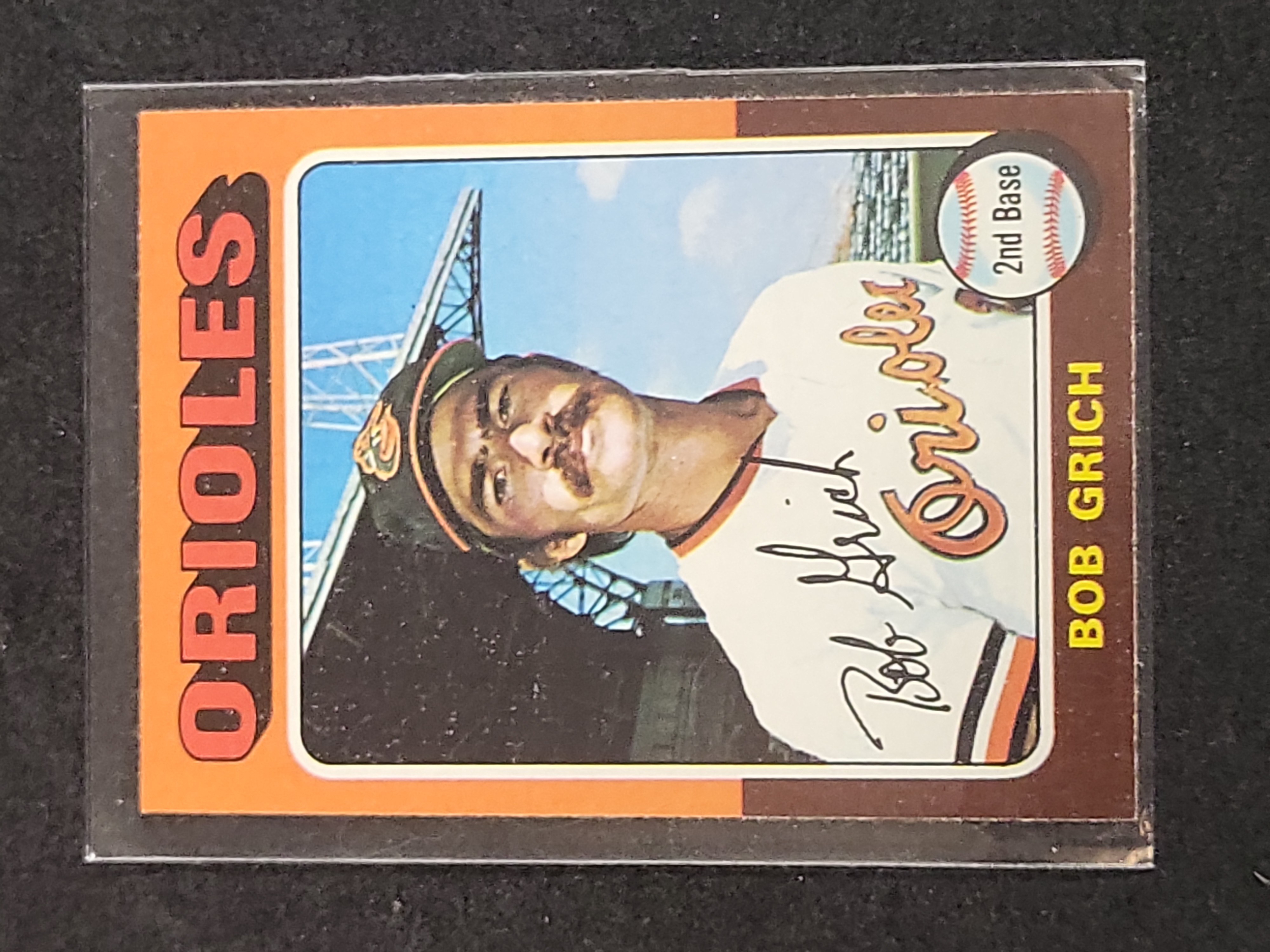 I03148 | 1975 Topps Bob Grich Baltimore Orioles #225 Baseball Card