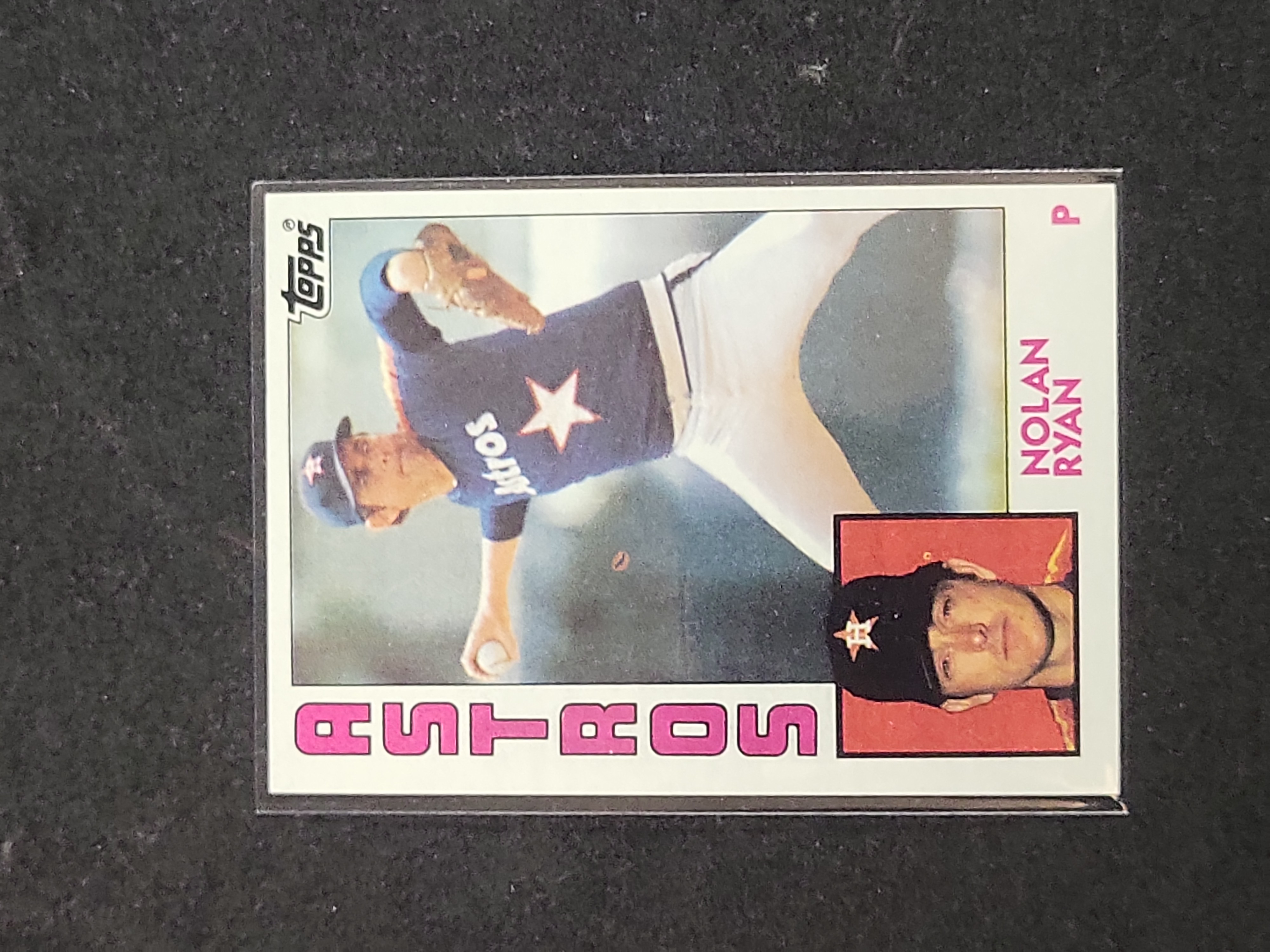 I03151 | 1984 Topps Nolan Ryan Houston Astros Baseball Card Number 470