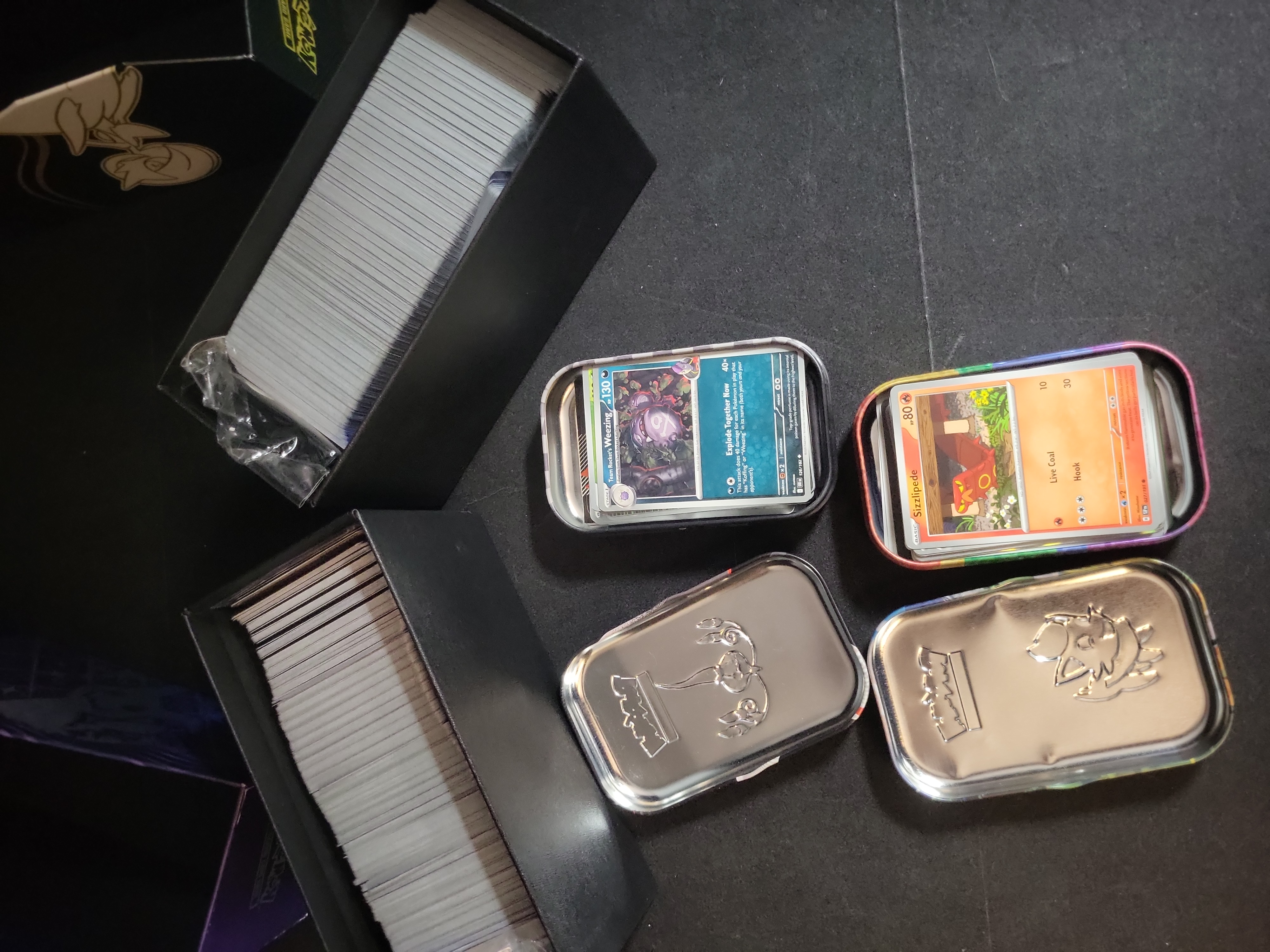 I02747 | A Large Collection of Pokemon TCG Cards and Storage Accessories