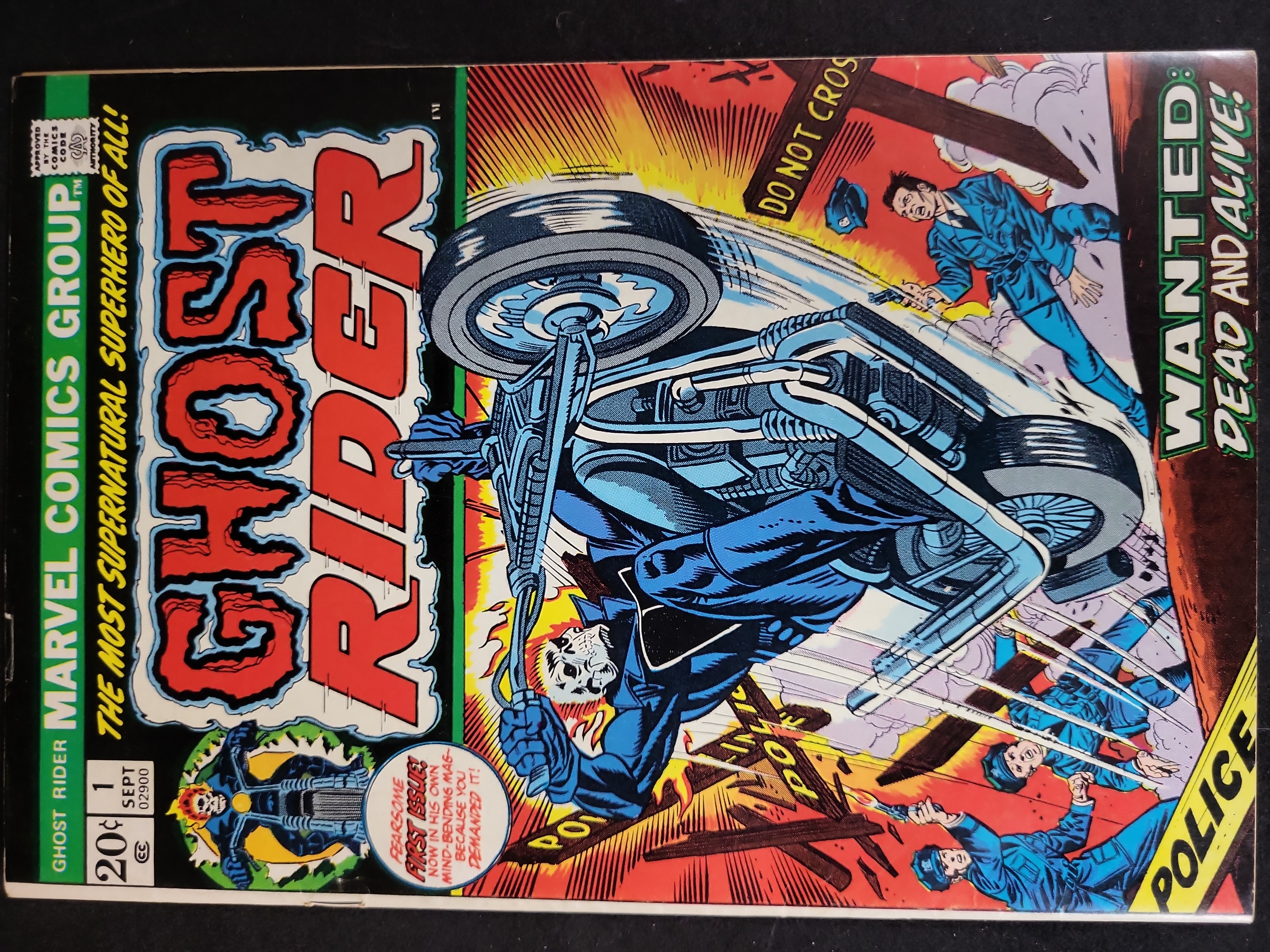 I03751 | Marvel Comics Ghost Rider Issue Number 1 September 1973
