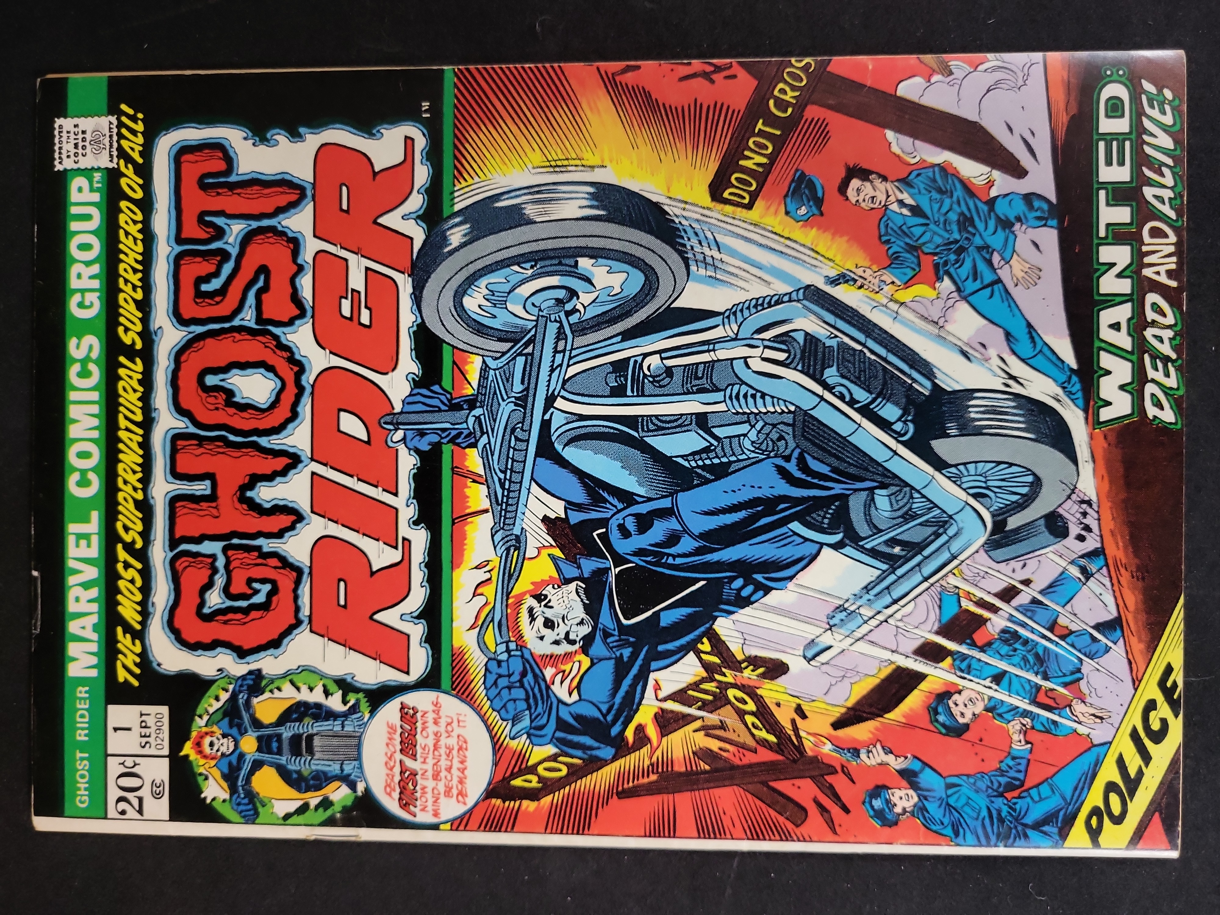 I03751 | Marvel Comics Ghost Rider Issue Number 1 September 1973