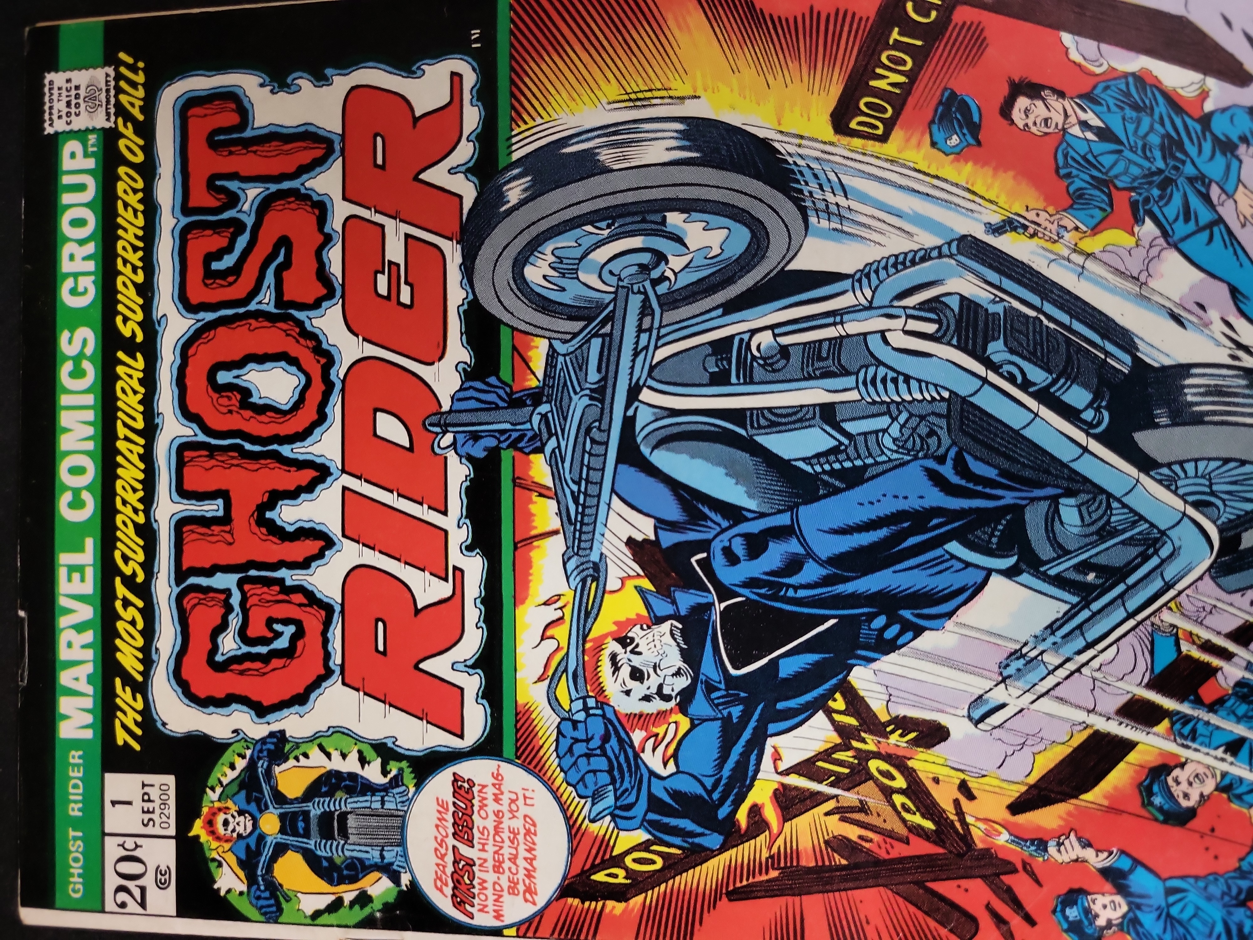I03751 | Marvel Comics Ghost Rider Issue Number 1 September 1973