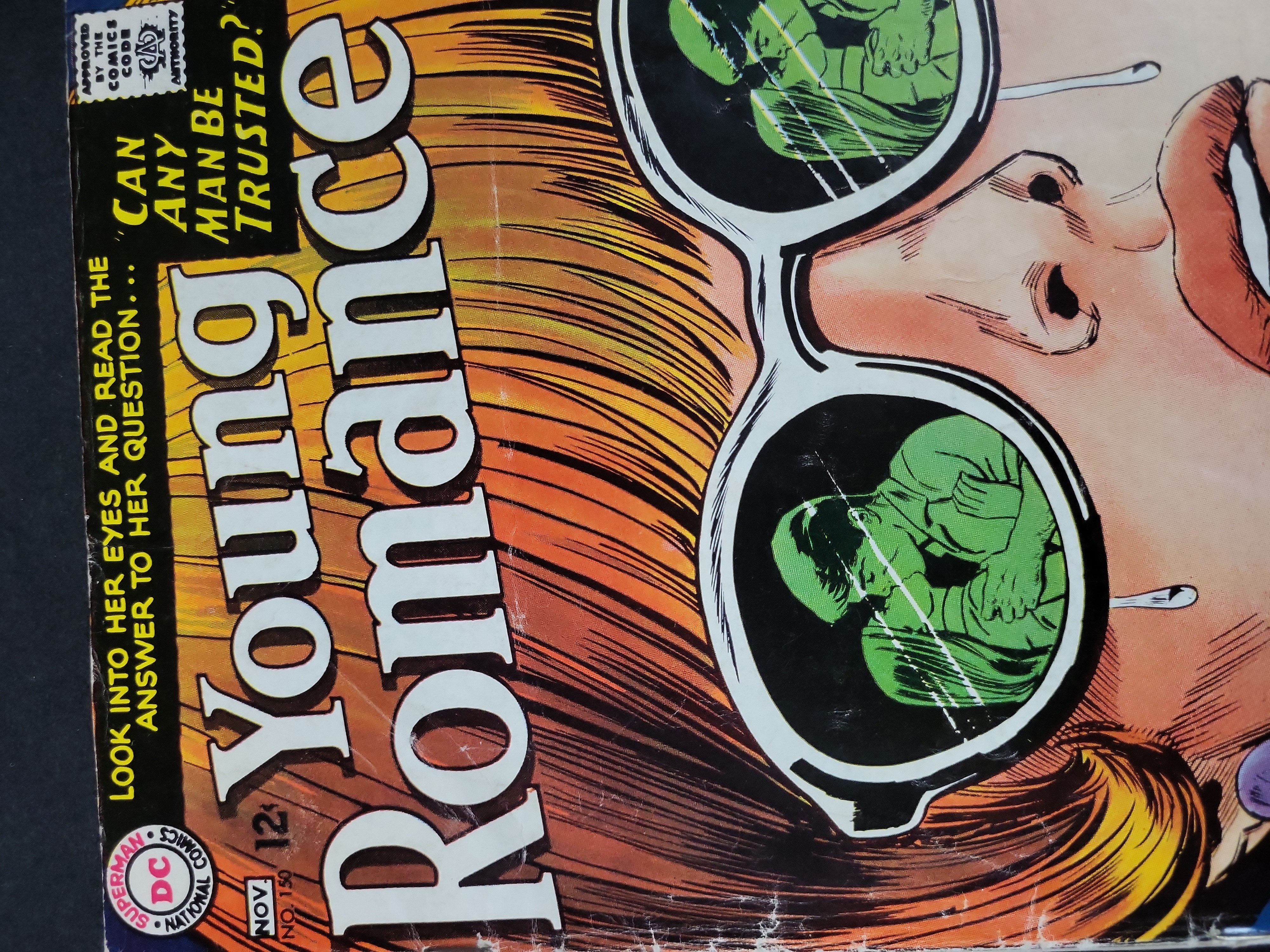 I03771 | Young Romance #150 November 1967 DC Comics Jay Scott Pike Cover Art