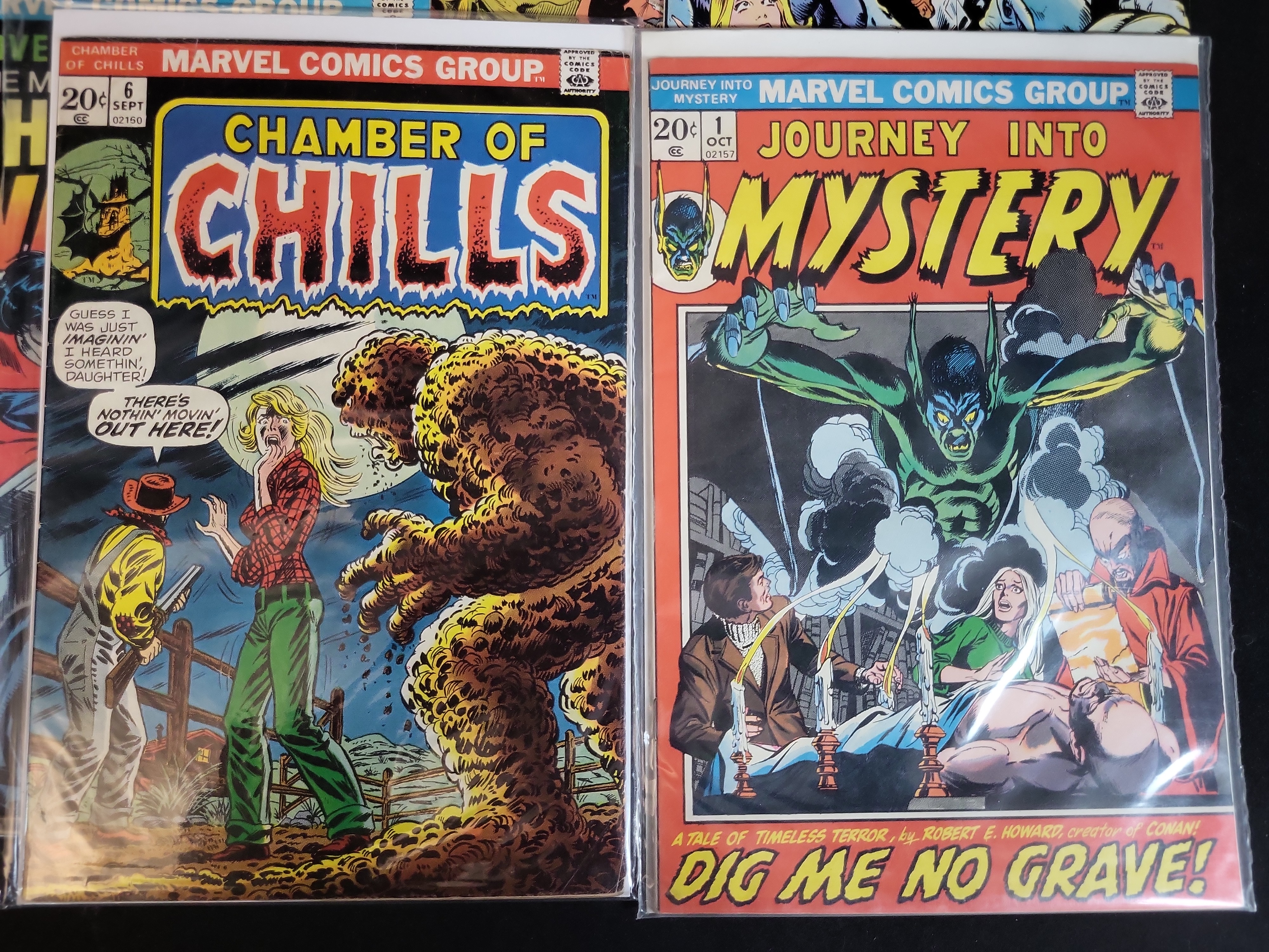 I03726 | A Collection of 28 Marvel Horror and Supernatural Comic Books Featuring Bronze Age Keys and Modern Titles