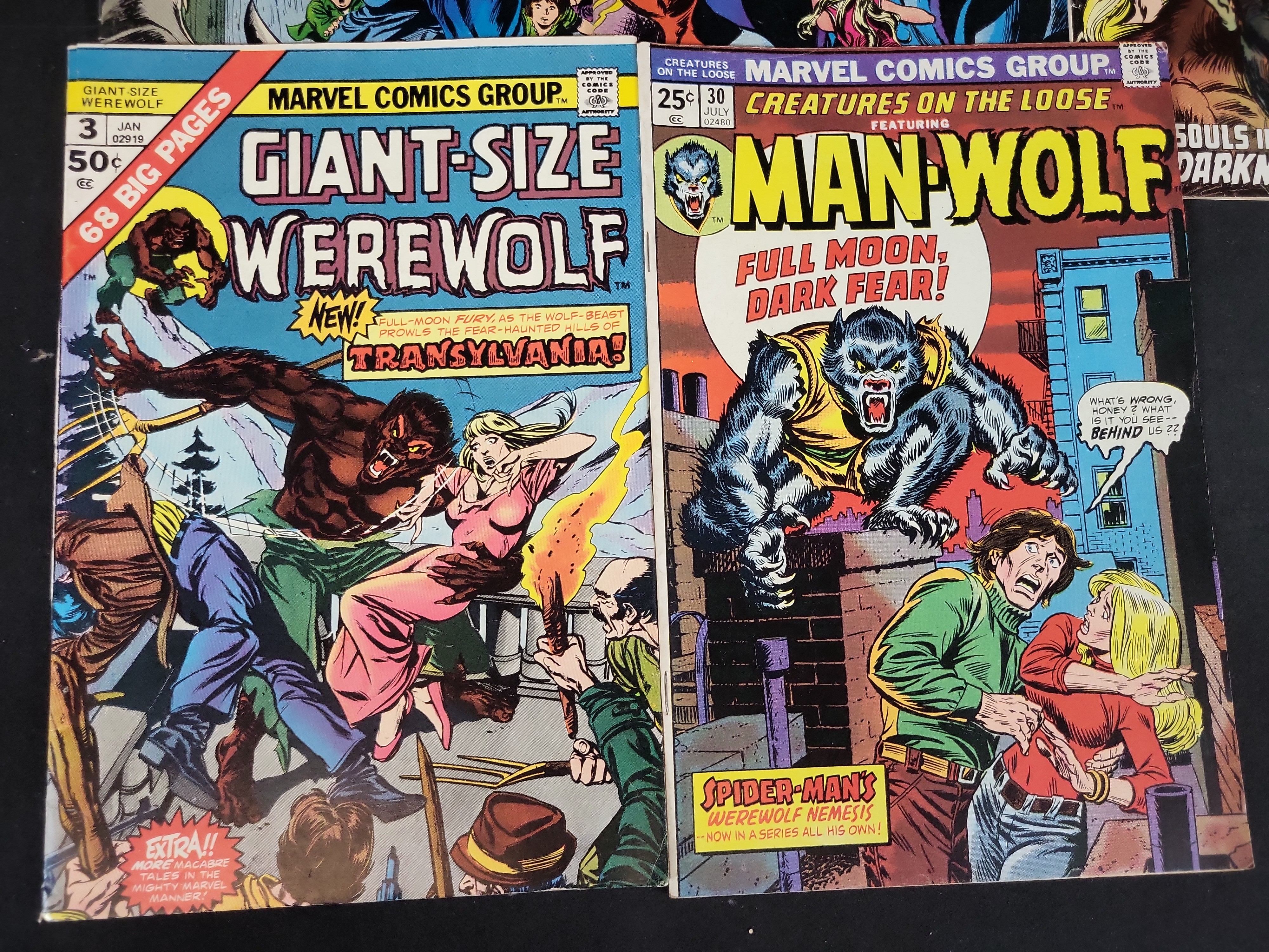 I03726 | A Collection of 28 Marvel Horror and Supernatural Comic Books Featuring Bronze Age Keys and Modern Titles