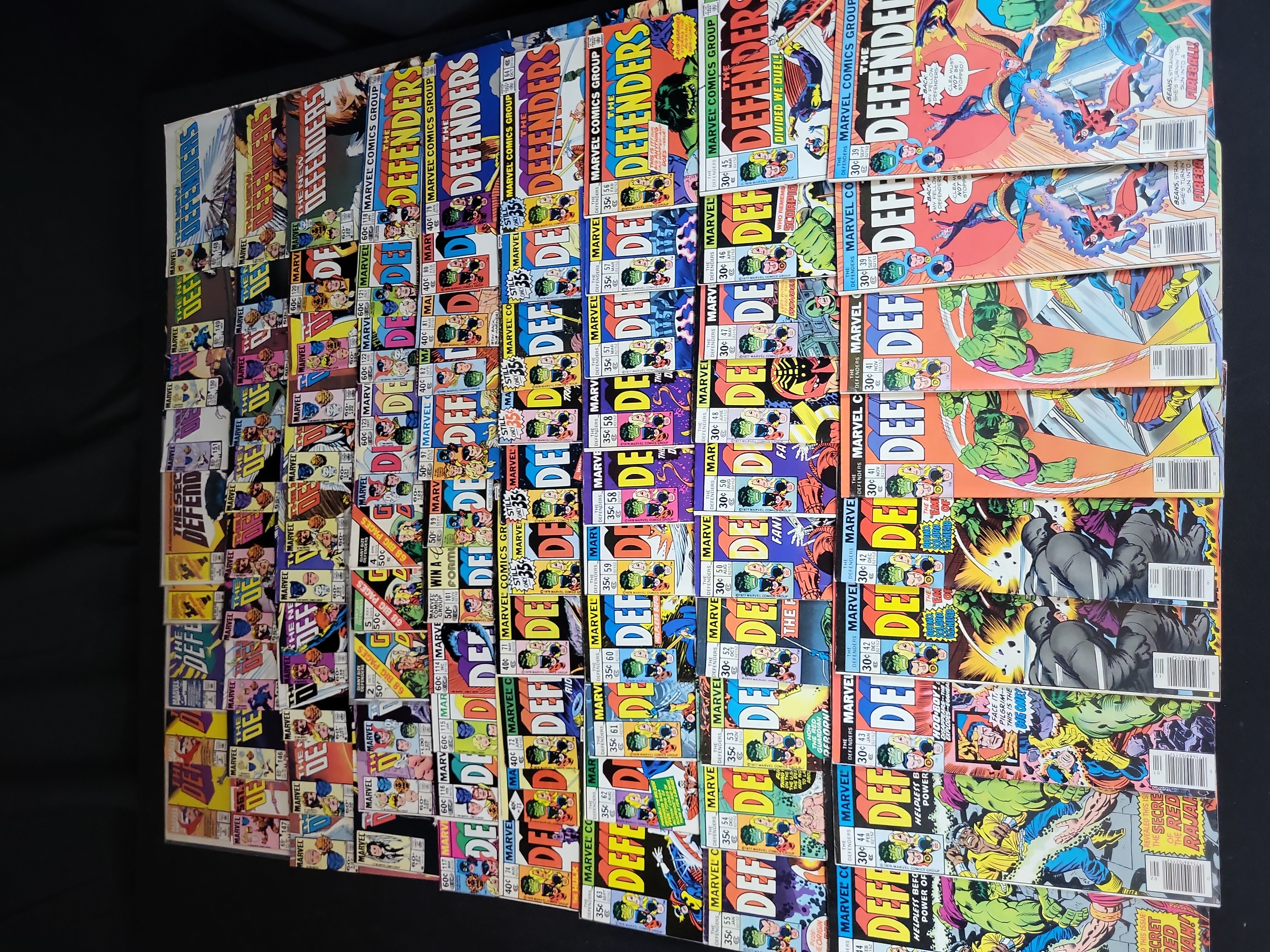 I03747 | A Collection of Marvel Comics The Defenders and The New Defenders Issues
