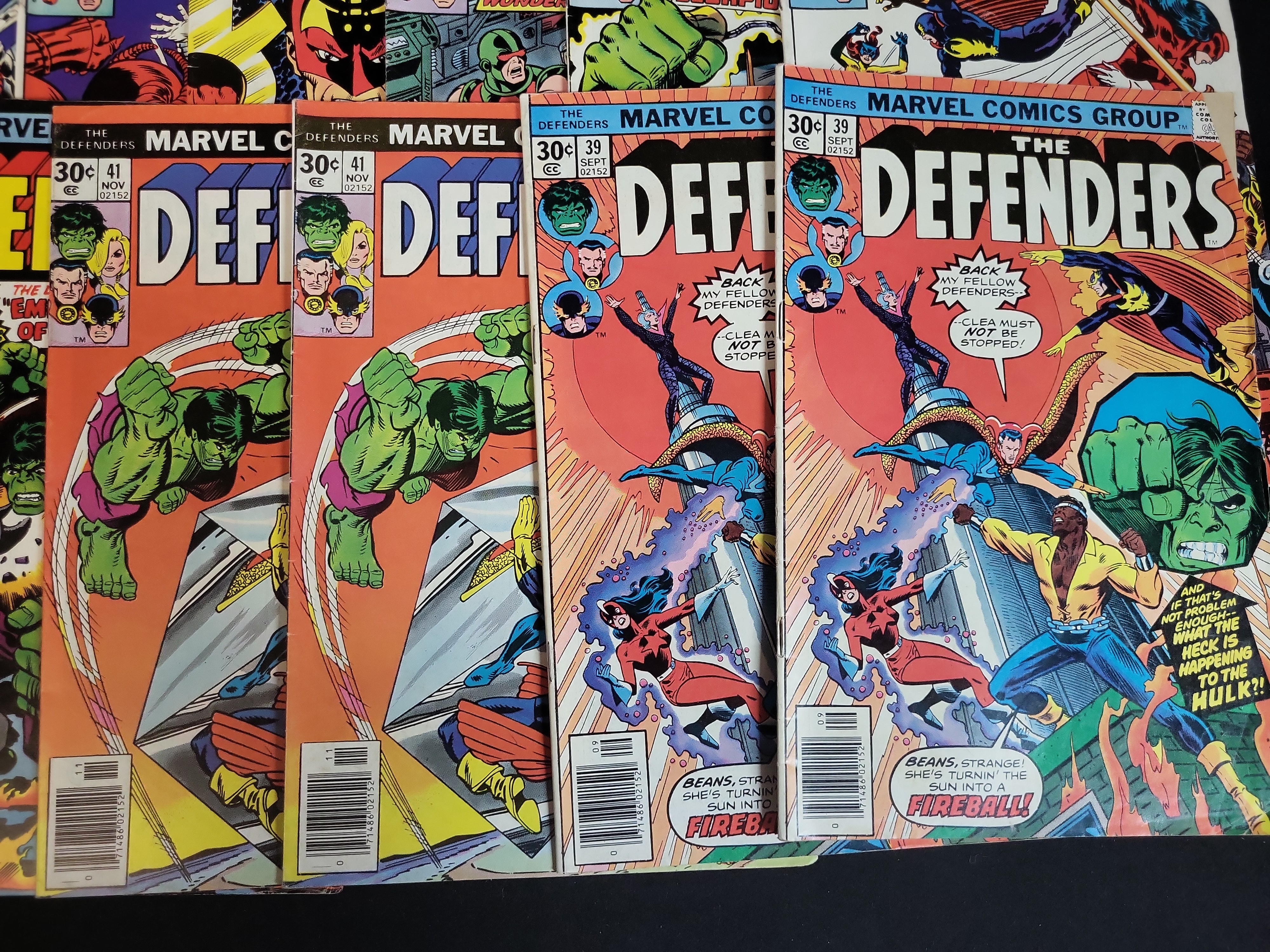 I03747 | A Collection of Marvel Comics The Defenders and The New Defenders Issues