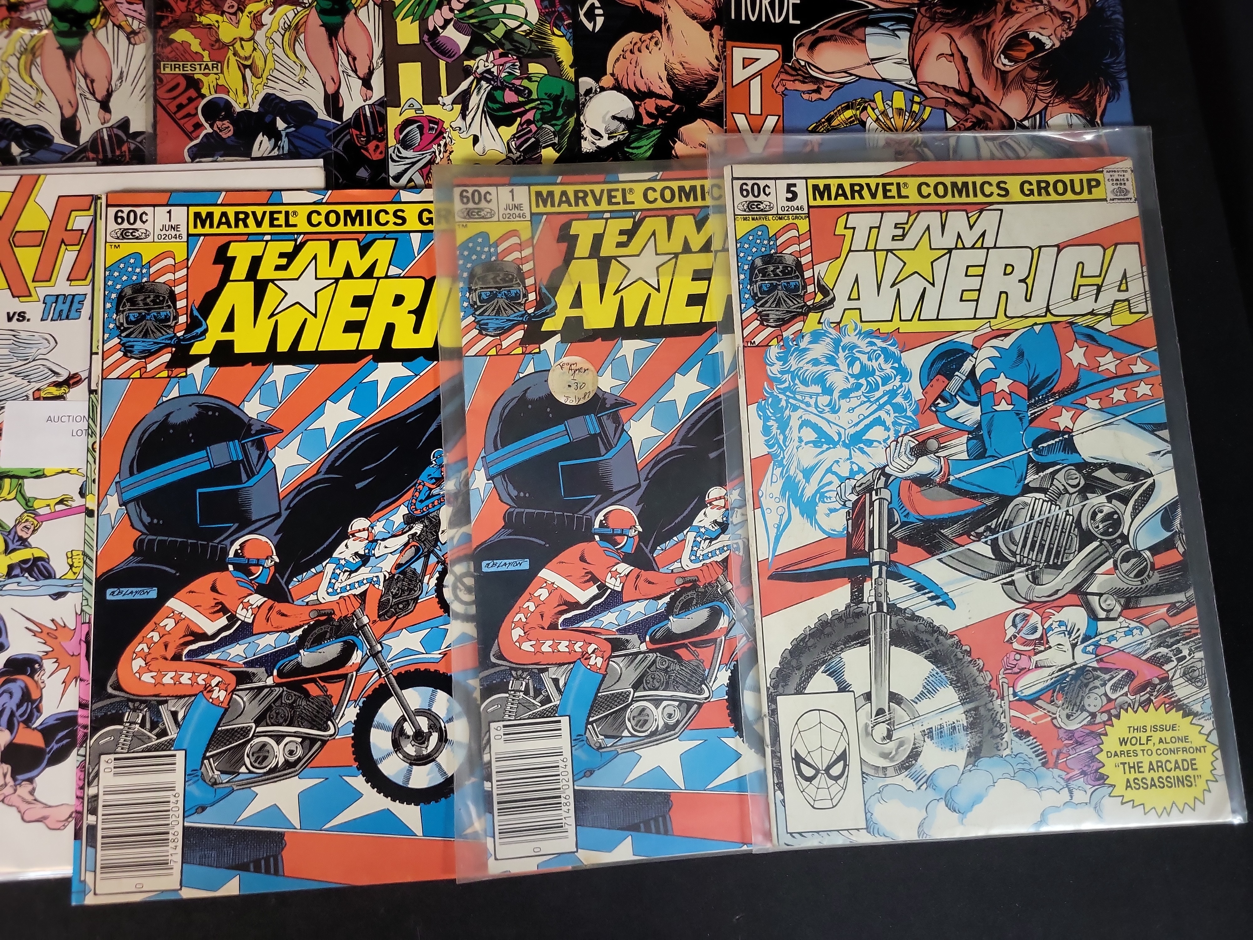 I03732 | A Collection of Approximately 45 Marvel and DC Comic Books Including X-Factor #1 and Captain Universe Key Issues