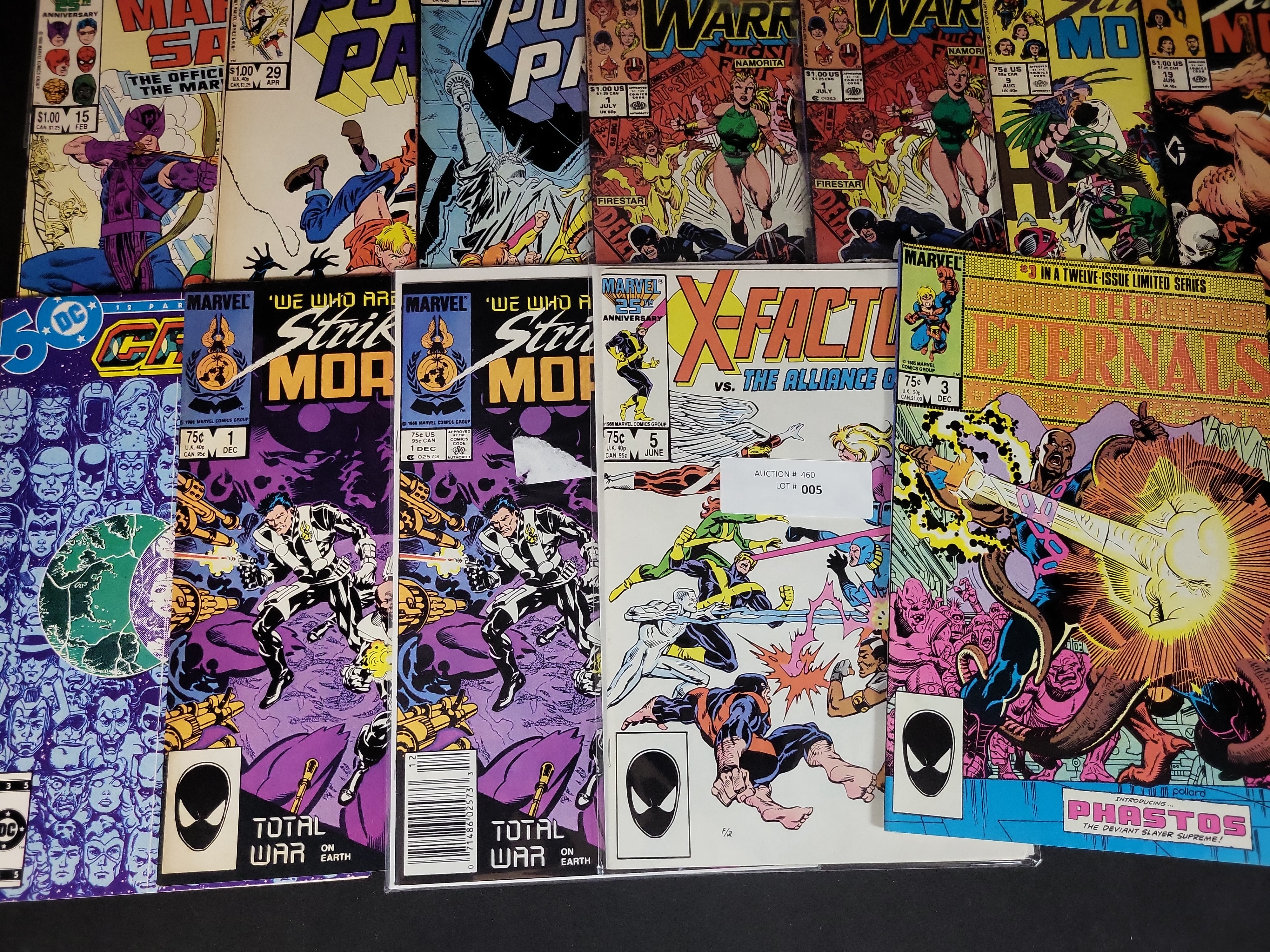 I03732 | A Collection of Approximately 45 Marvel and DC Comic Books Including X-Factor #1 and Captain Universe Key Issues