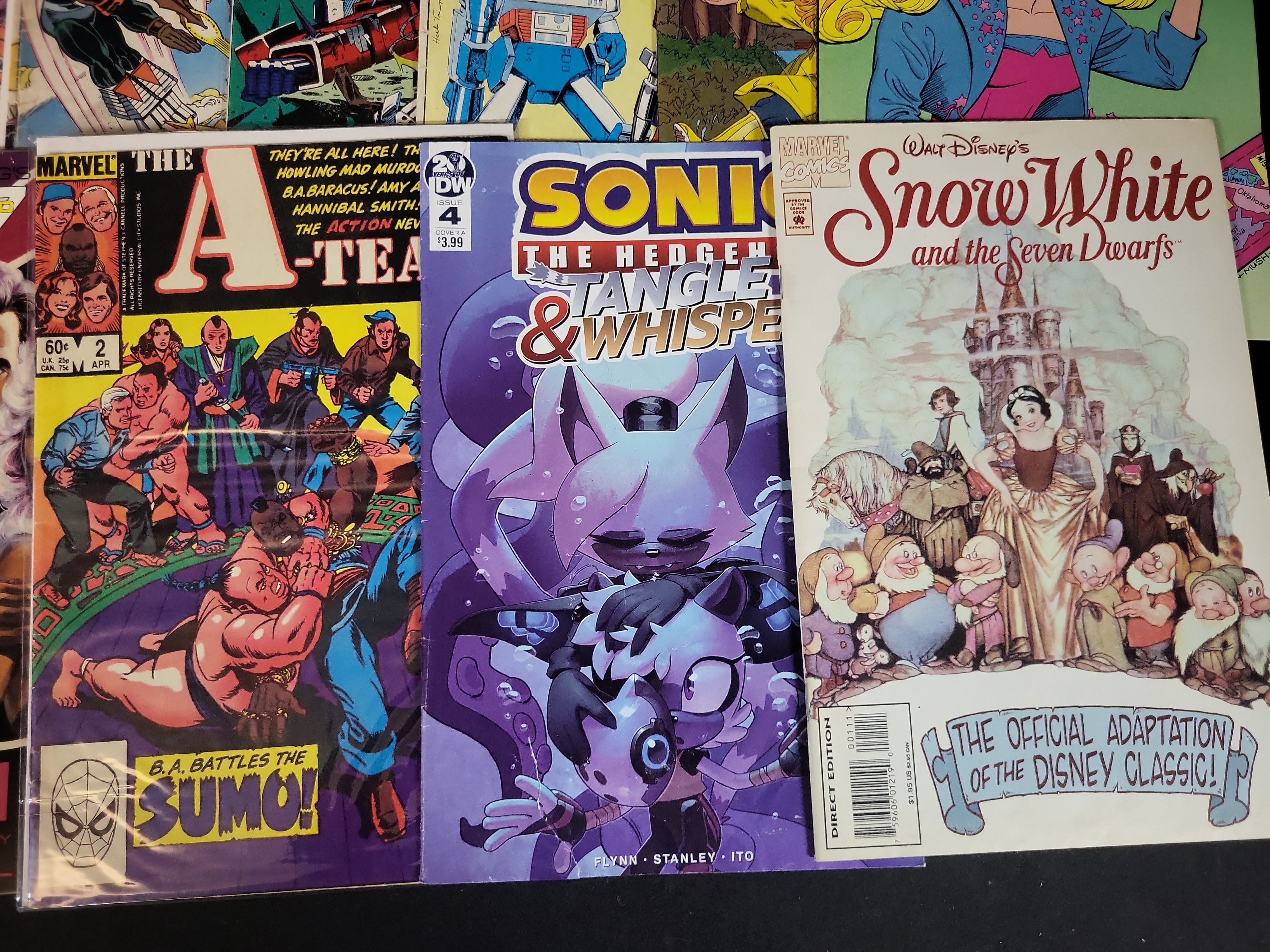 I03620 | A Collection of Bronze, Copper, and Modern Age Comic Books Featuring The Walking Dead, Transformers, and Licensed Properties