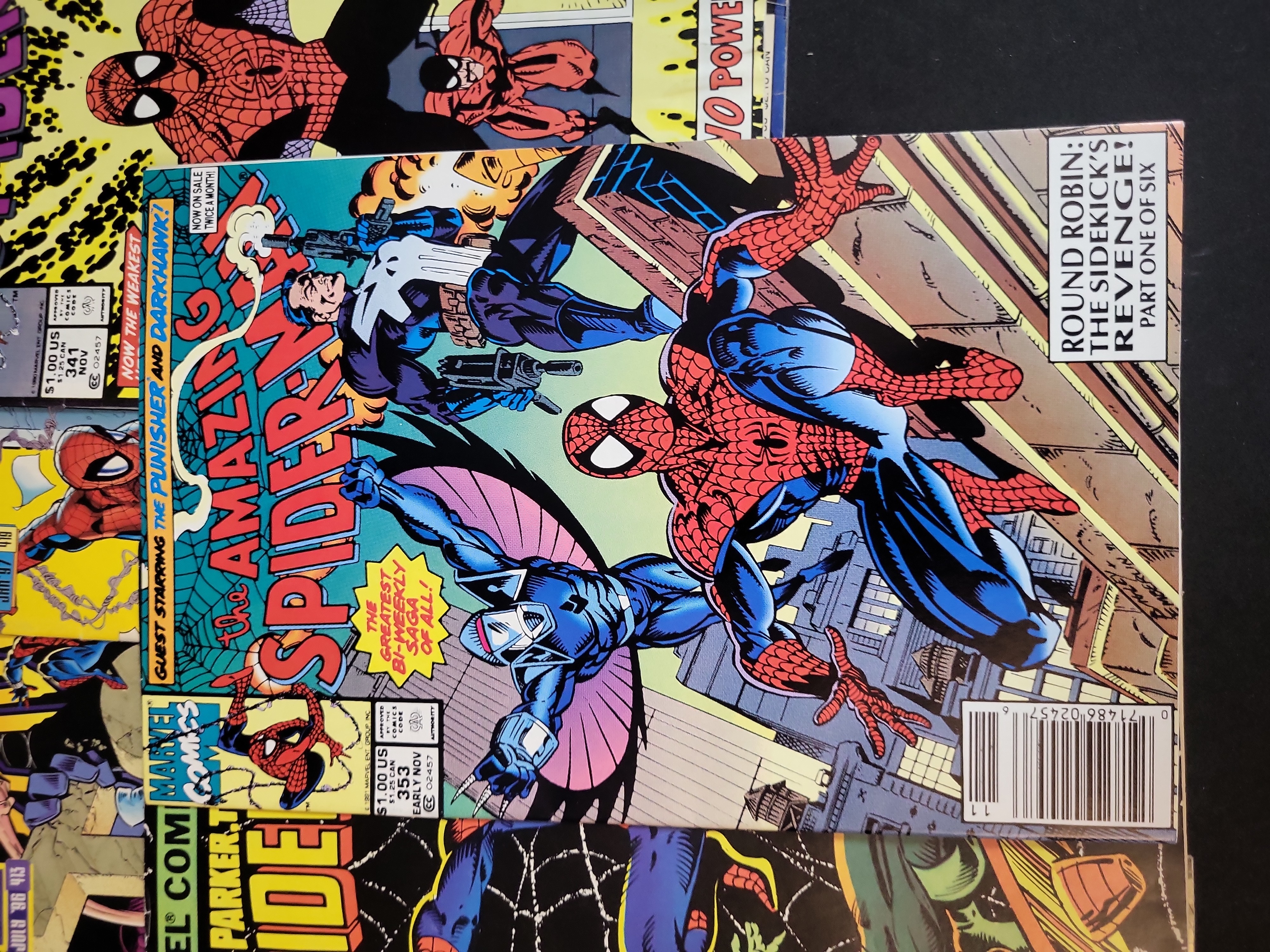 I03744 | A Collection of Marvel Comics Featuring Spider-Man and Related Titles