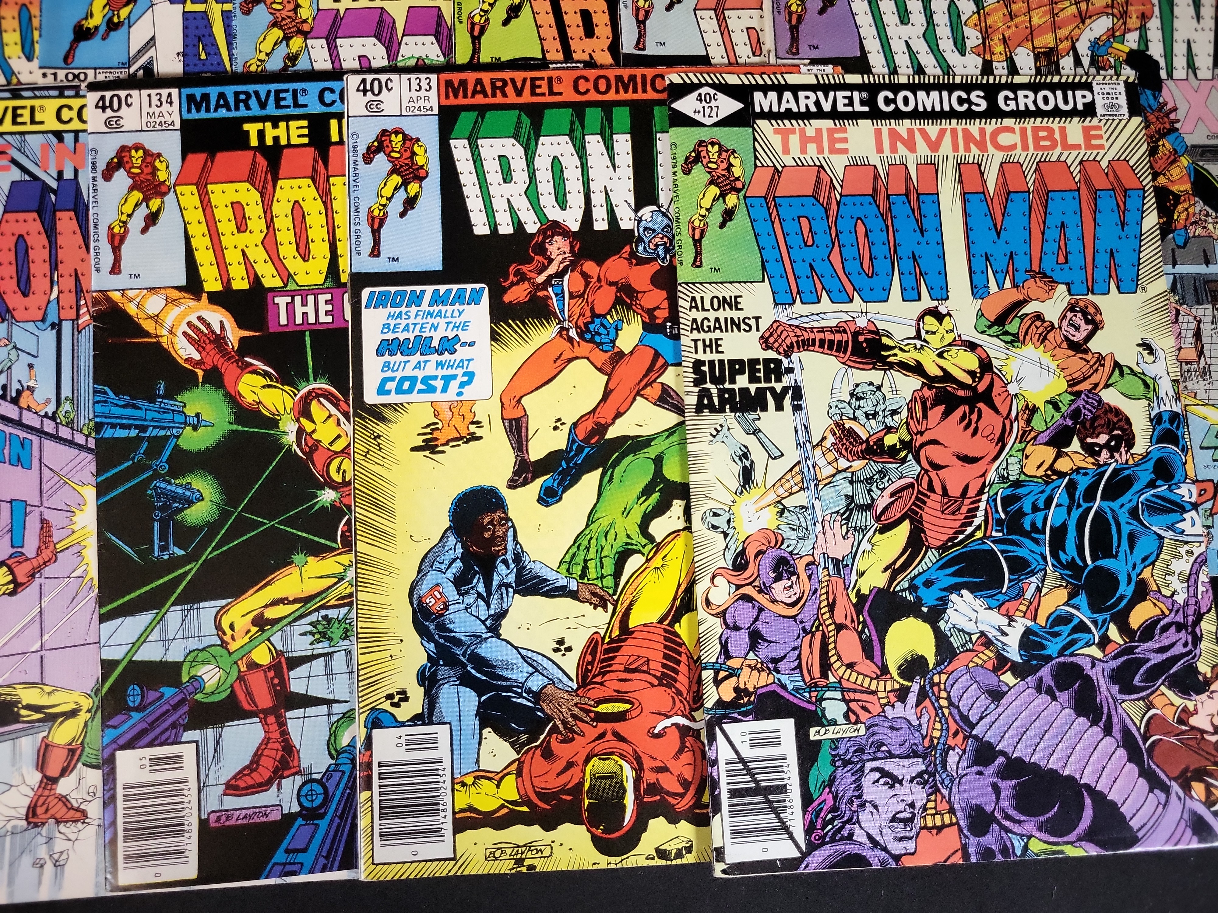 I03745 | A Group of Marvel Iron Man Comic Books and Related Publications