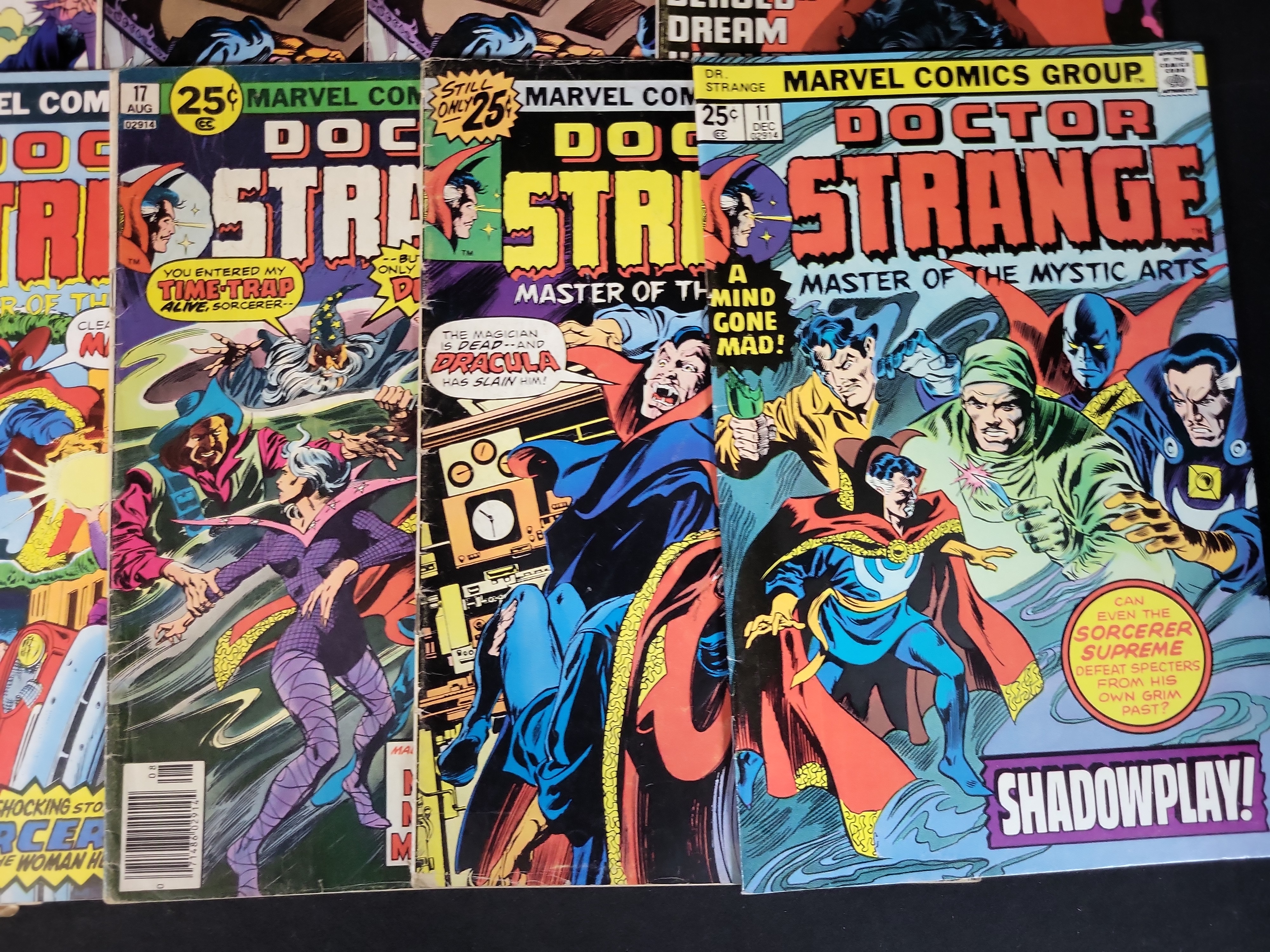 I03752 | A Group of Marvel Comics Group Doctor Strange Comic Books