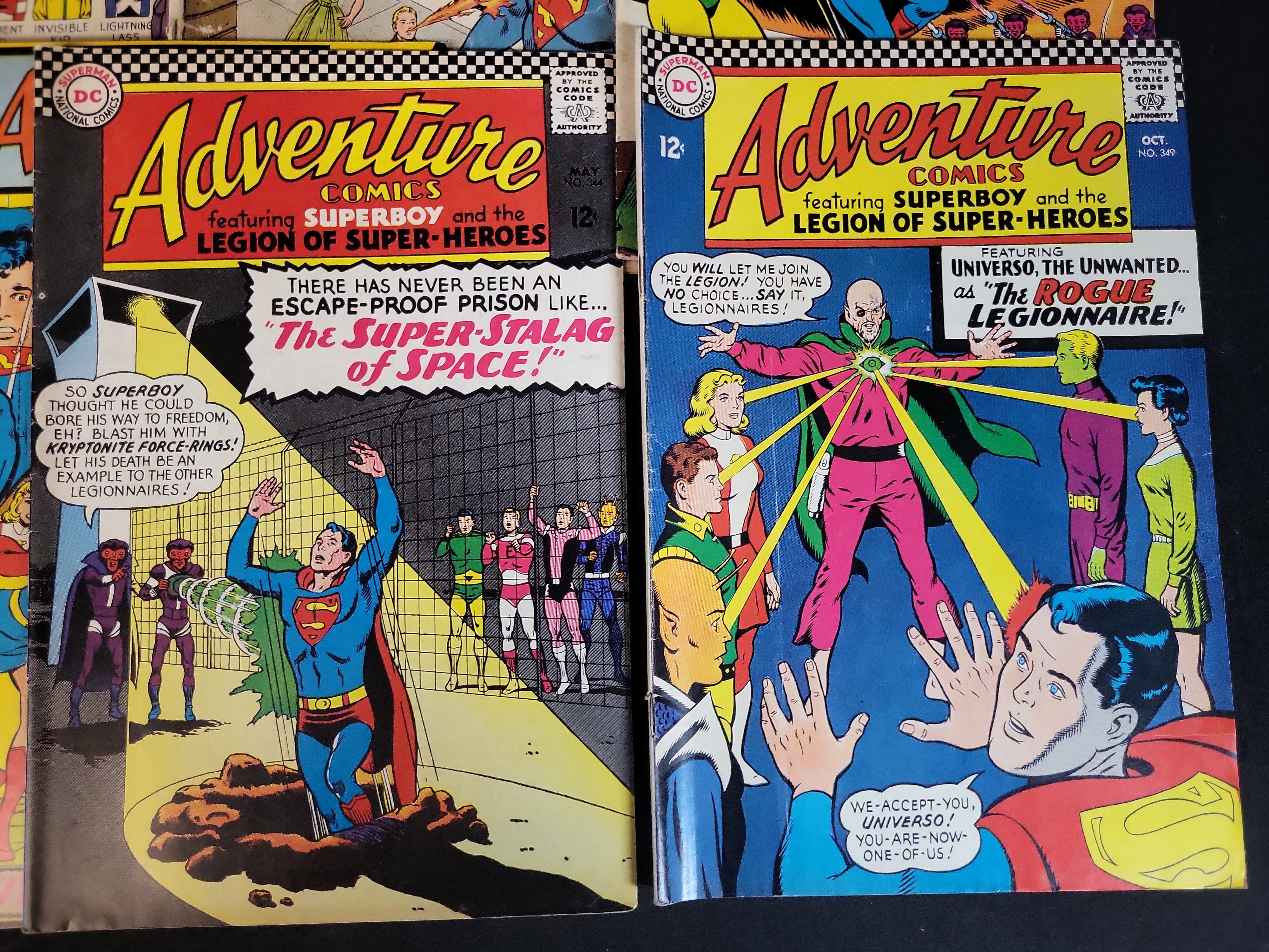 I03920 | A Collection of 13 Adventure Comics Featuring Superboy and the Legion of Super-Heroes, Silver Age DC Comics