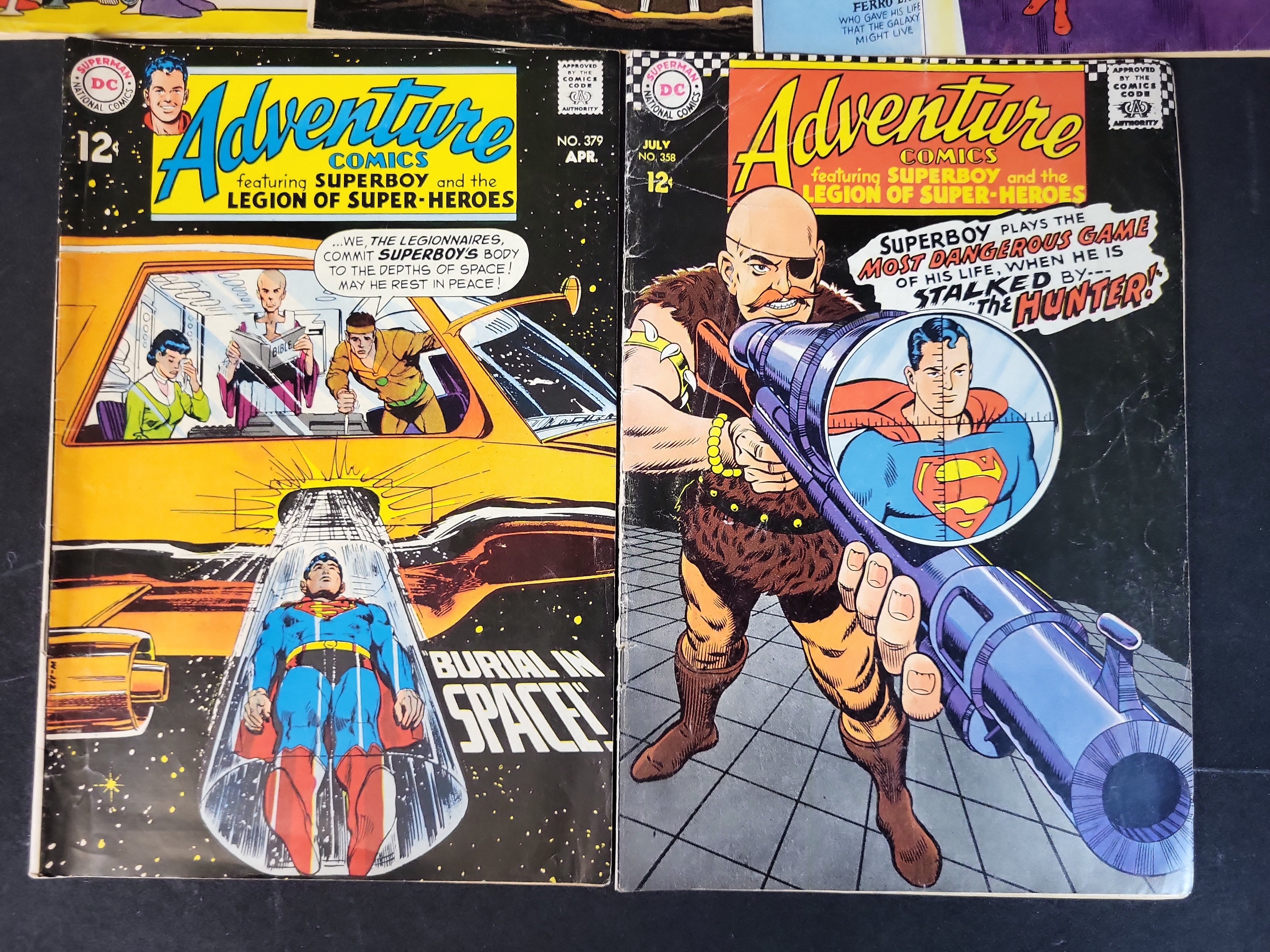 I03920 | A Collection of 13 Adventure Comics Featuring Superboy and the Legion of Super-Heroes, Silver Age DC Comics
