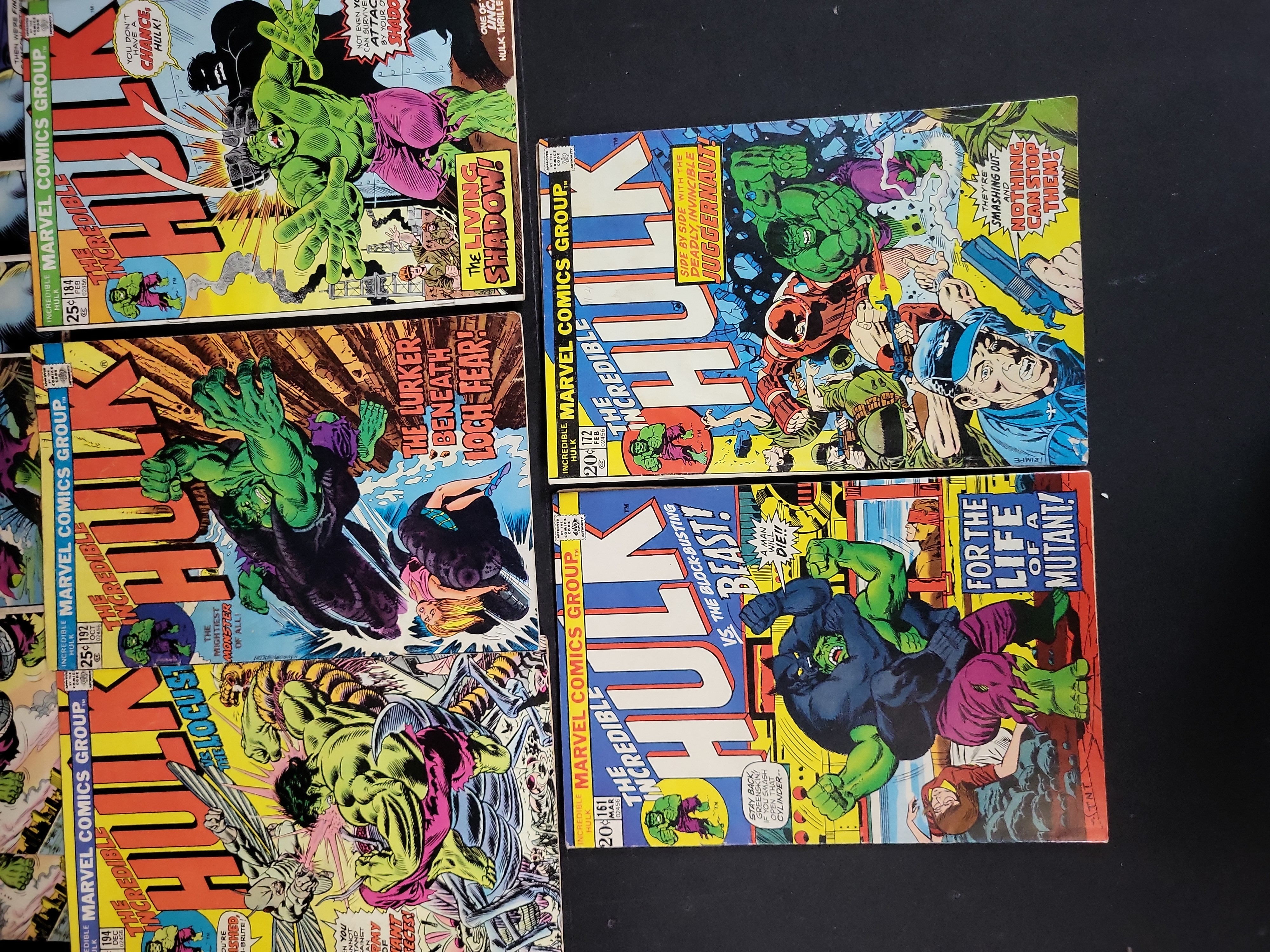 I03709 | A Collection of 13 Marvel Comics The Incredible Hulk Comic Books, 1971-1976