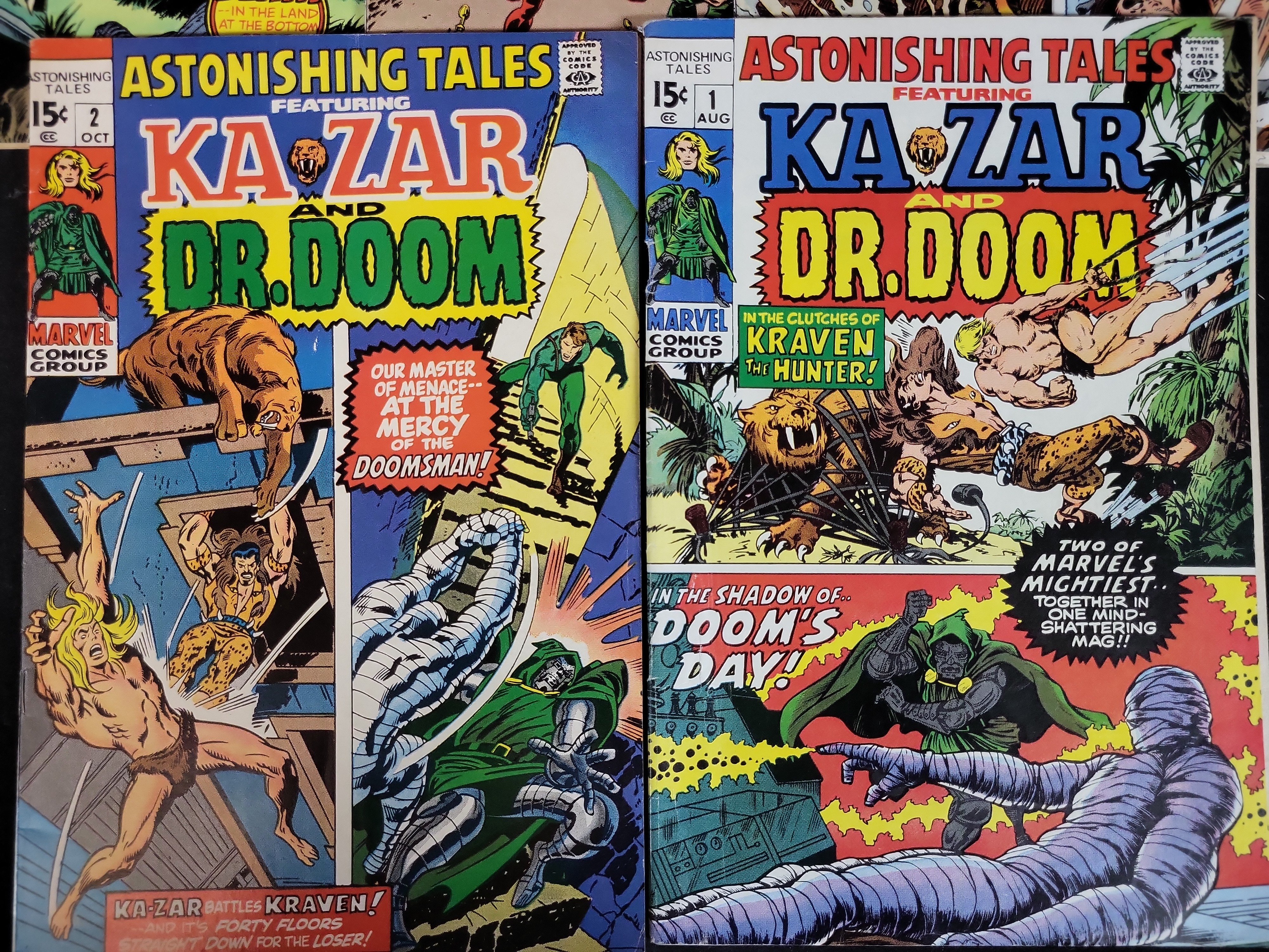 I03718 | An Assortment of Marvel Bronze Age Comic Books Including Astonishing Tales and Ka-Zar