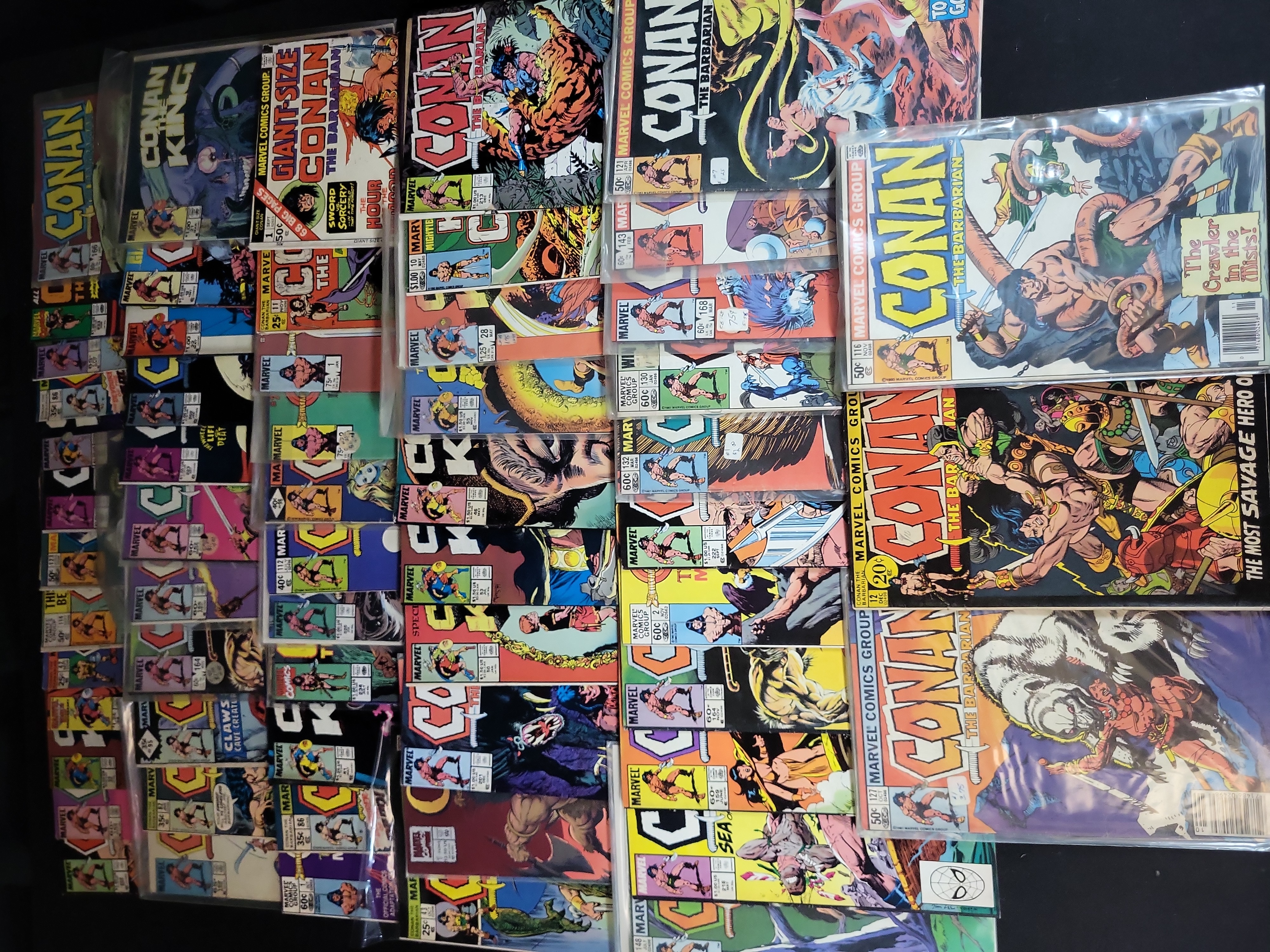 I03725 | A Collection of Marvel Conan the Barbarian Comic Books, Including Bronze and Copper Age Issues